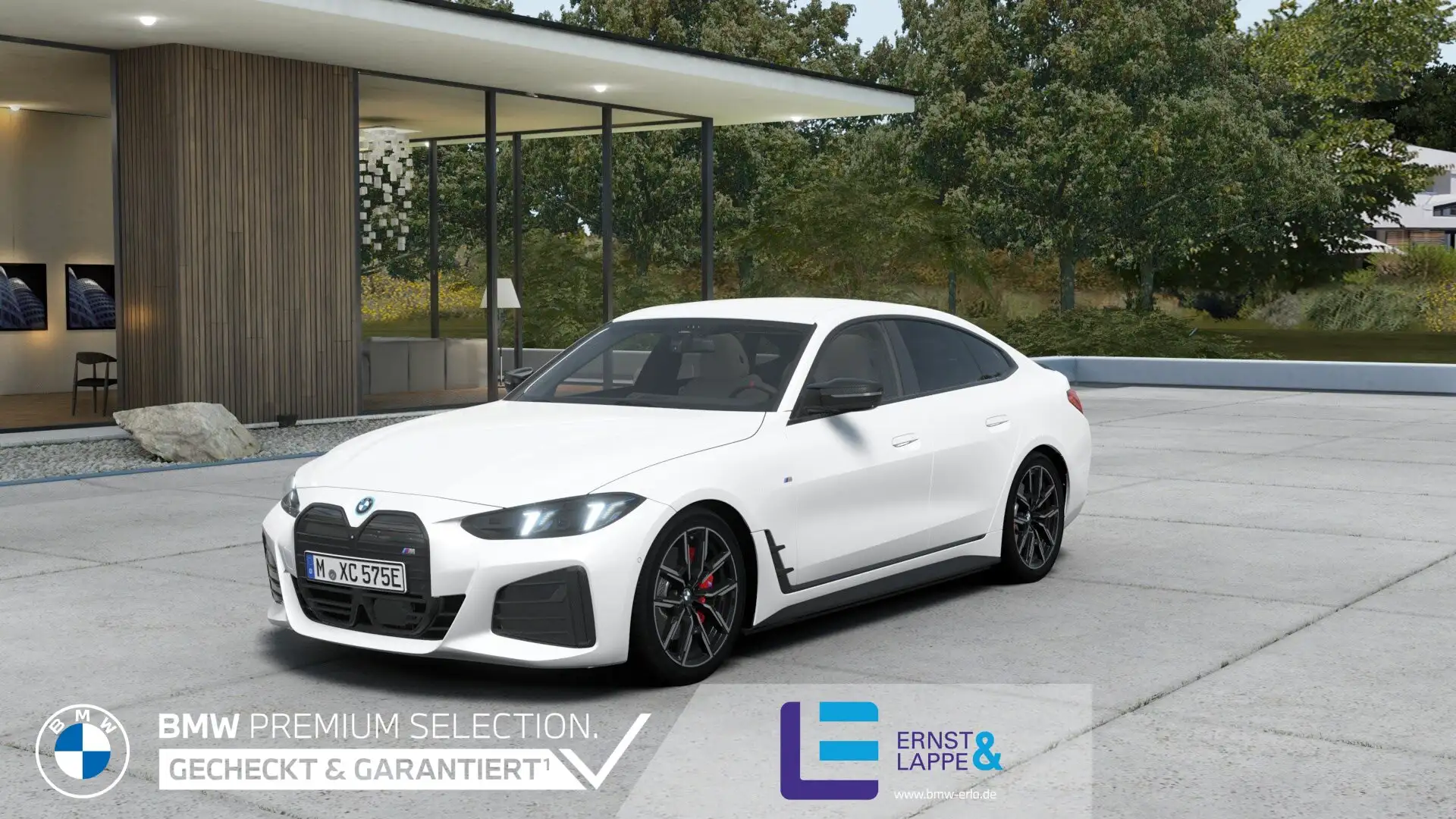 BMW i4 M50 xDrive M Sport Pro || 360° AHK el.Sitz Weiß - 1