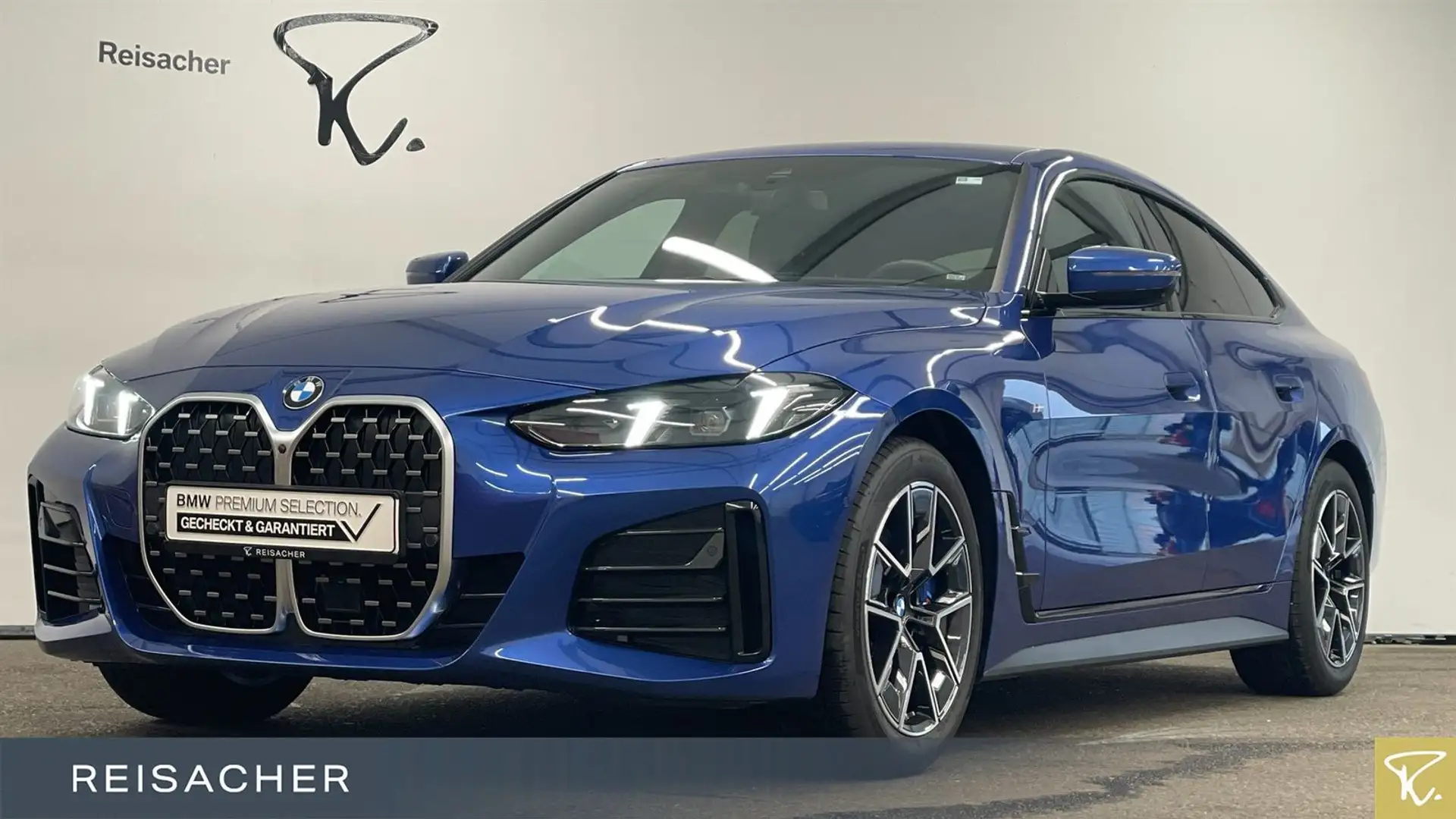 BMW 420 420i A Gran Coupé Msport AHK HiFi PDC HUD LCPro Blau - 1