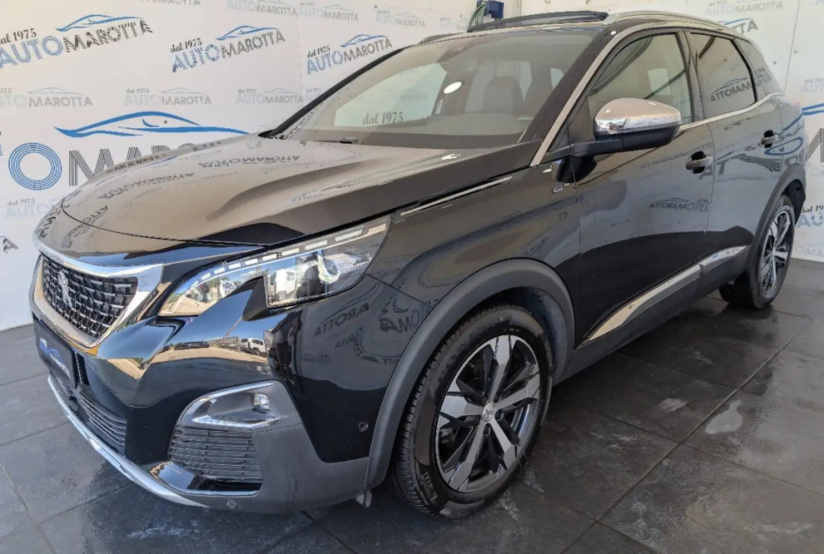 Peugeot 3008 2.0 bluehdi GT s&s 180cv eat8 Nero - 1