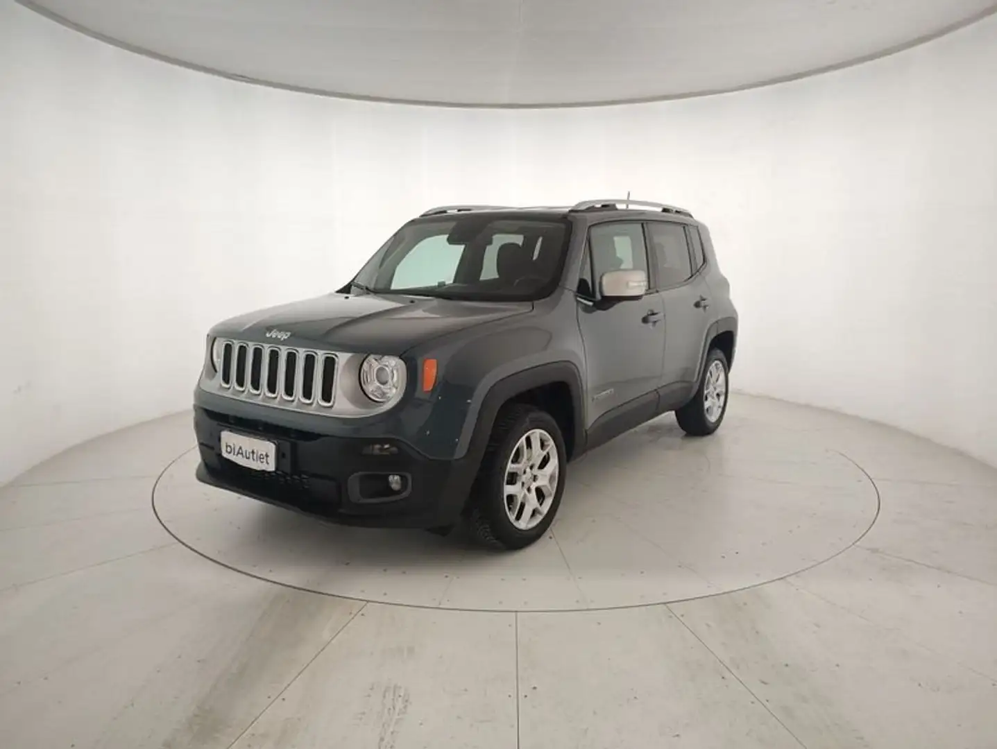 Jeep Renegade Diesel 2.0 mjt Limited 4wd 140cv auto my18 Bleu - 1