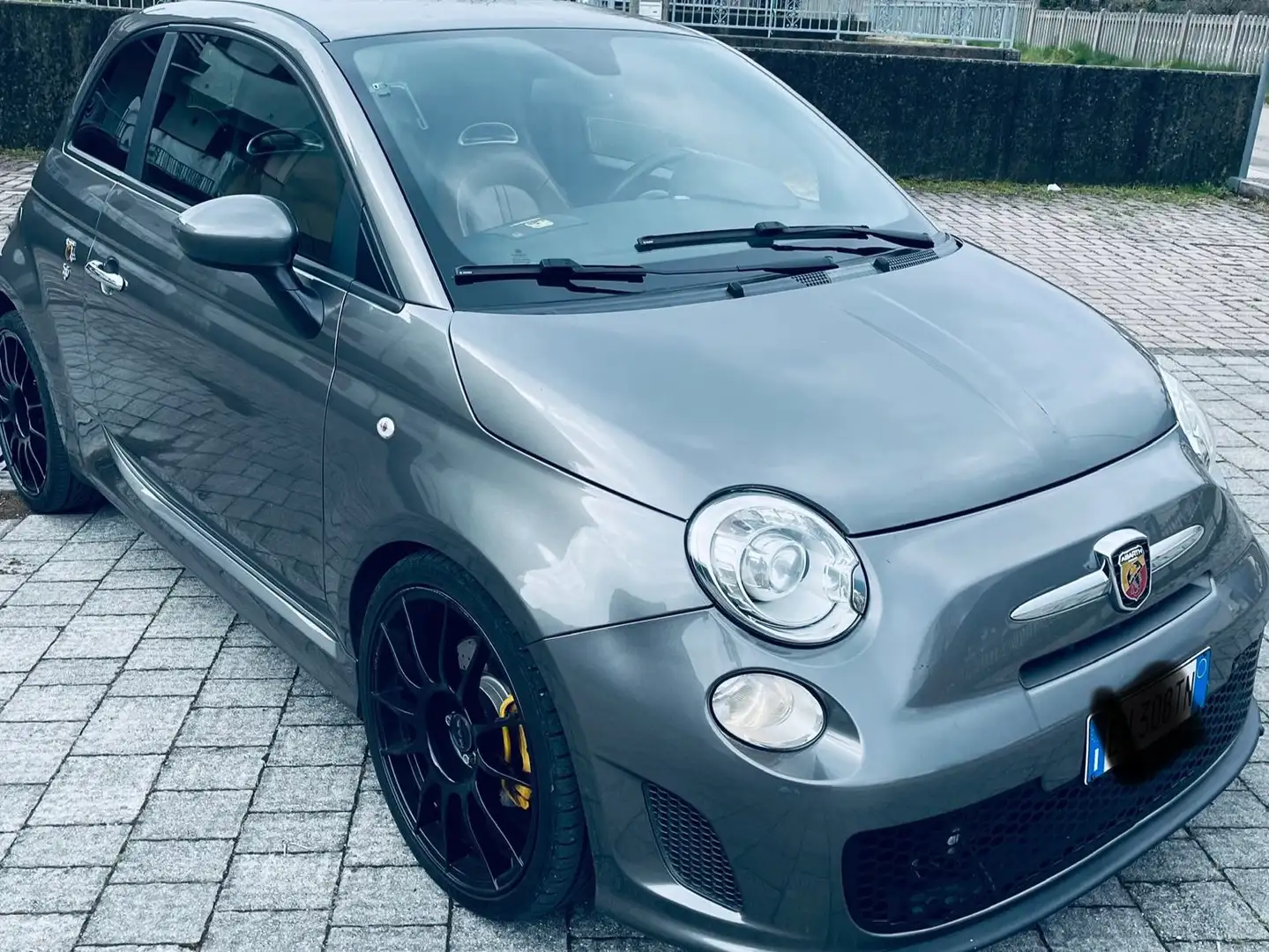Abarth 595 500/595 1.4 16v t. t-jet turismo 160cv Gris - 1