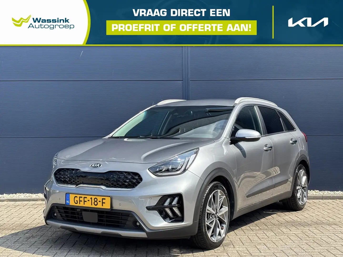 Kia Niro 1.6 GDi Hybrid 141pk DCT6 ExecutiveLine | Navigati Gris - 1