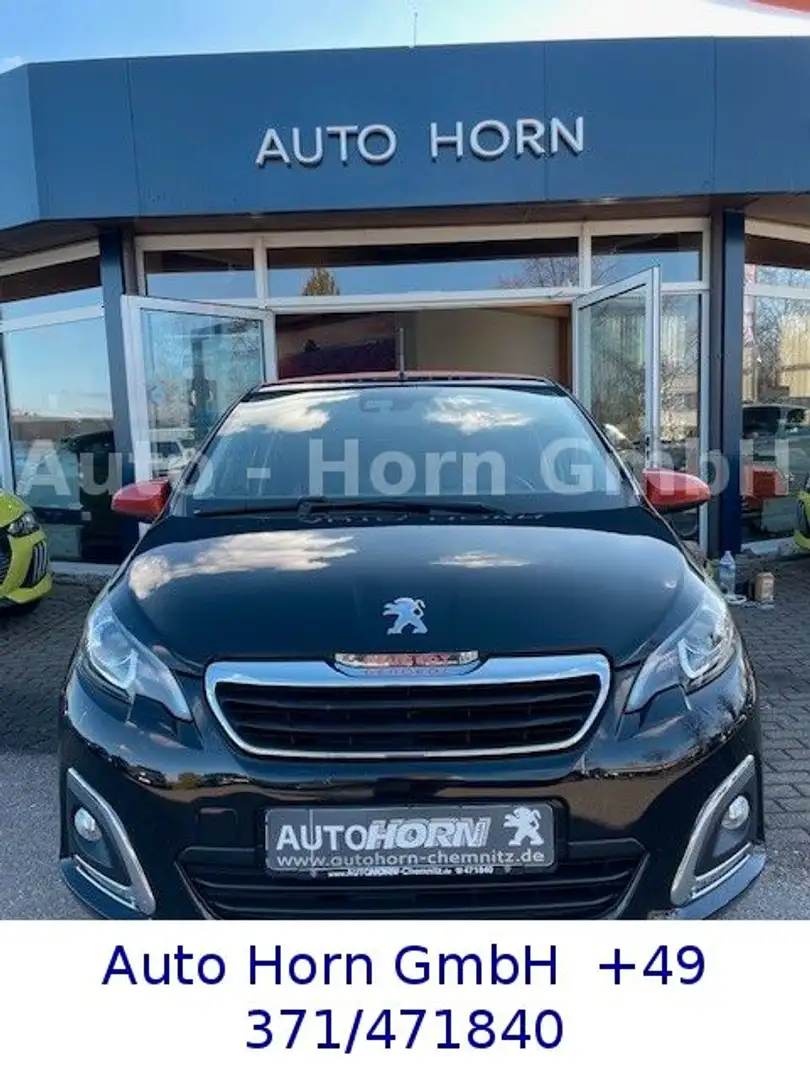 Peugeot 108 TOP Roland Garros Schwarz - 2