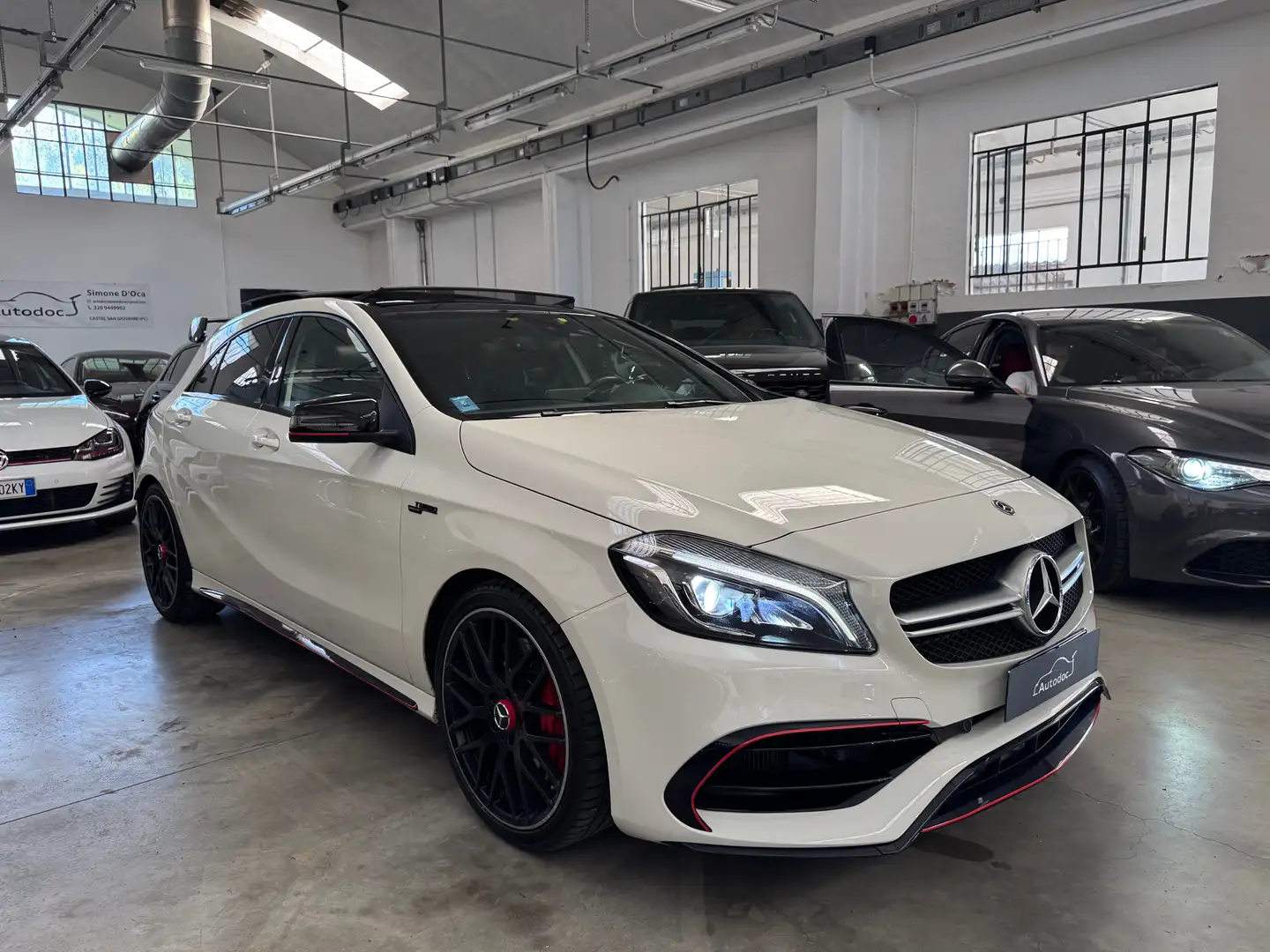 Mercedes-Benz A 45 AMG 4matic 381cv auto my16 Bianco - 2