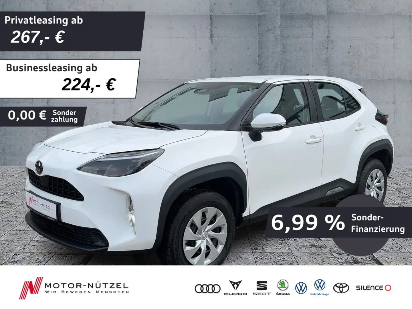 Toyota Yaris Cross 1.5 Hybrid BUSINESS EDT NAVI+ACC+APP Blanco - 1