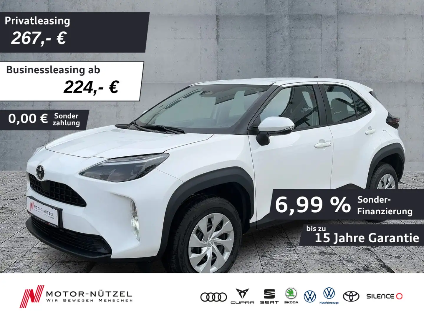 Toyota Yaris Cross 1.5 Hybrid BUSINESS EDT NAVI+ACC+APP Bianco - 1