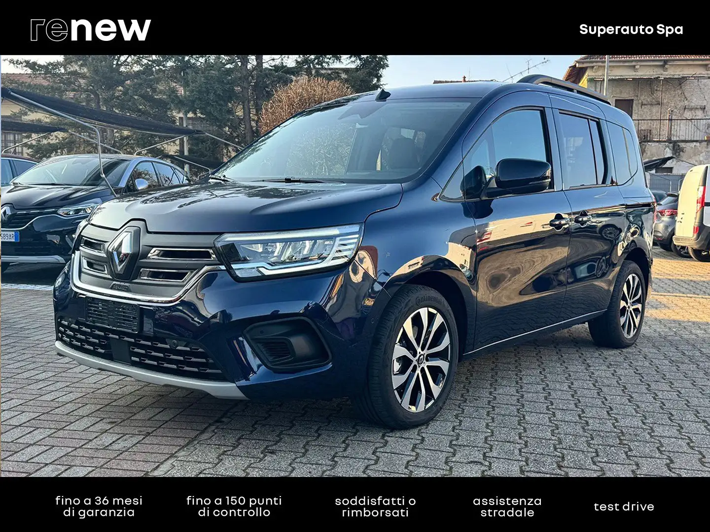 Renault Kangoo E-TECH KANGOO E-TECH 100% ELECTRIC techno EV45 DC 80kW Blau - 1