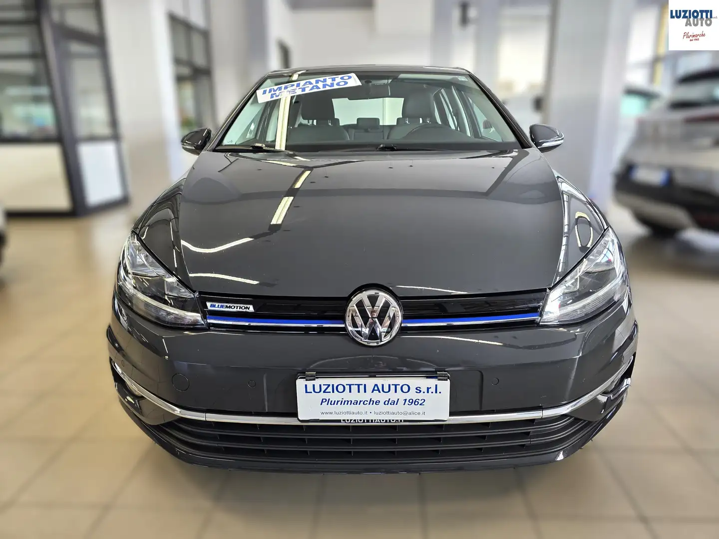 Volkswagen Golf GOLF 7.5 TGI 110CV BUSINESS - UNICO PR. Grigio - 1