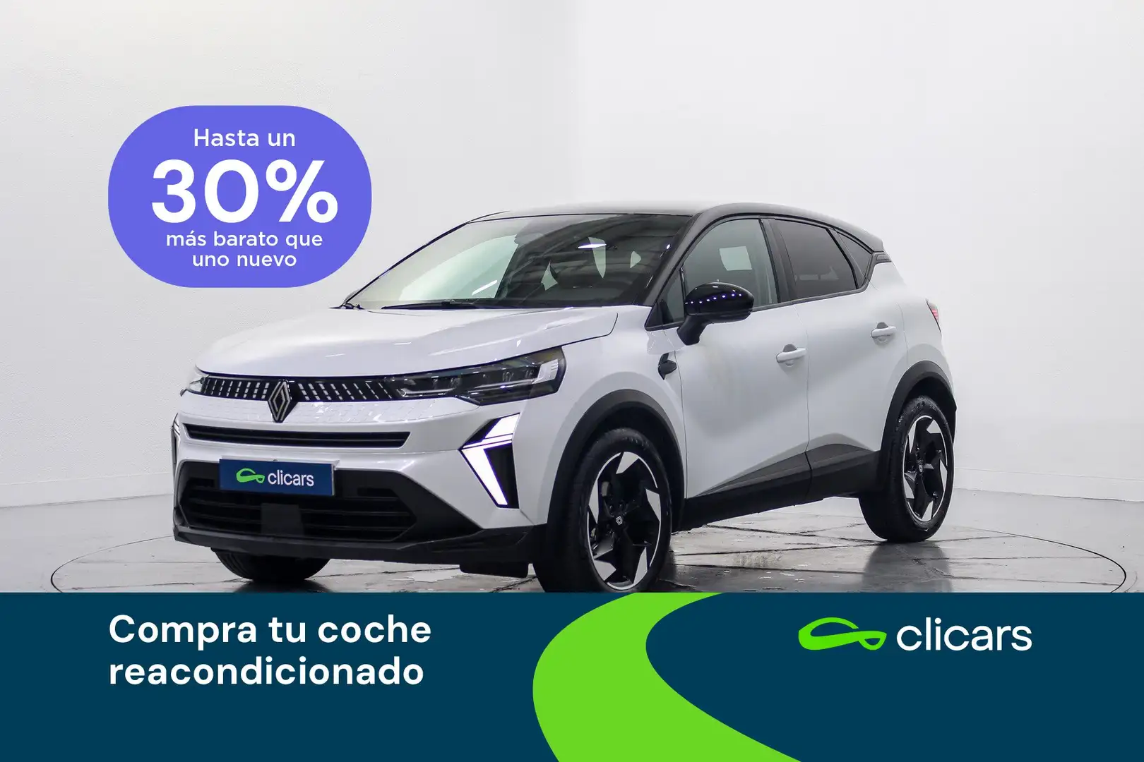 Renault Captur TCe GPF Micro Híbrido Techno 103kW Blanco - 1