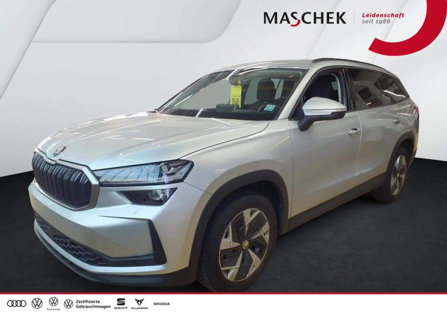 Skoda Kodiaq 2.0 TDI DSG 4x4 Matrix AHK HUD ACC Memory AHK HUD Silber - 1