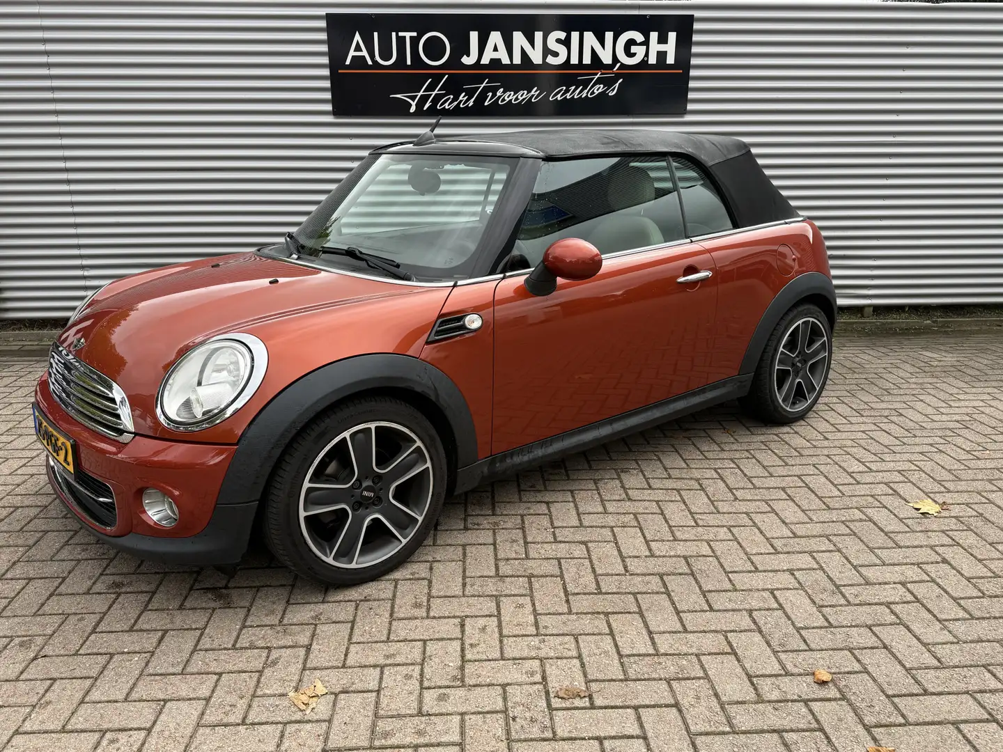 MINI Cooper Cabrio Mini 1.6 Chili Automaat!! | Stoelverwarming | Leer Naranja - 1