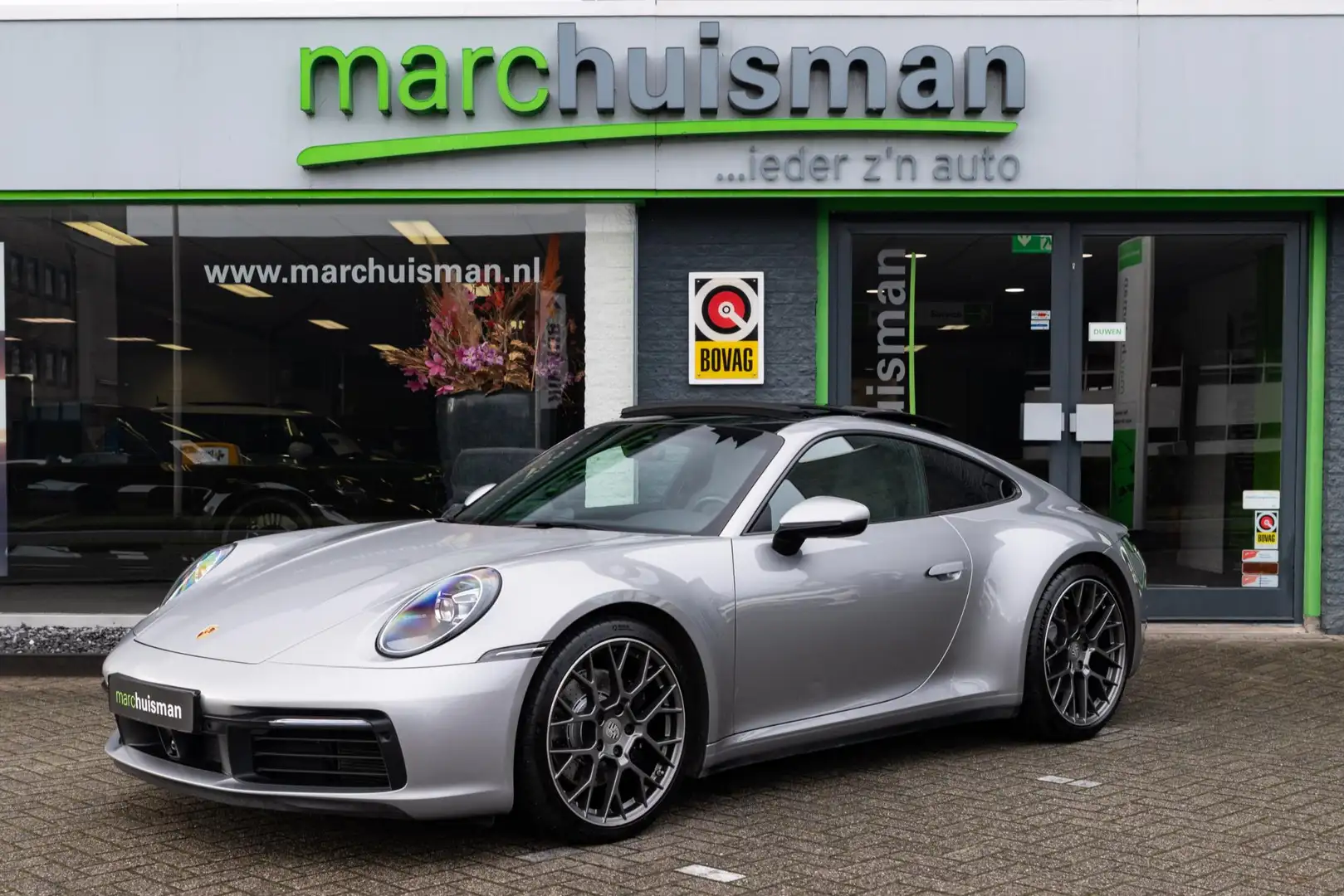 Porsche 992 3.0 Carrera 4 S / SP. CHRONO / GLASDAK / BOSE / BT Gris - 1