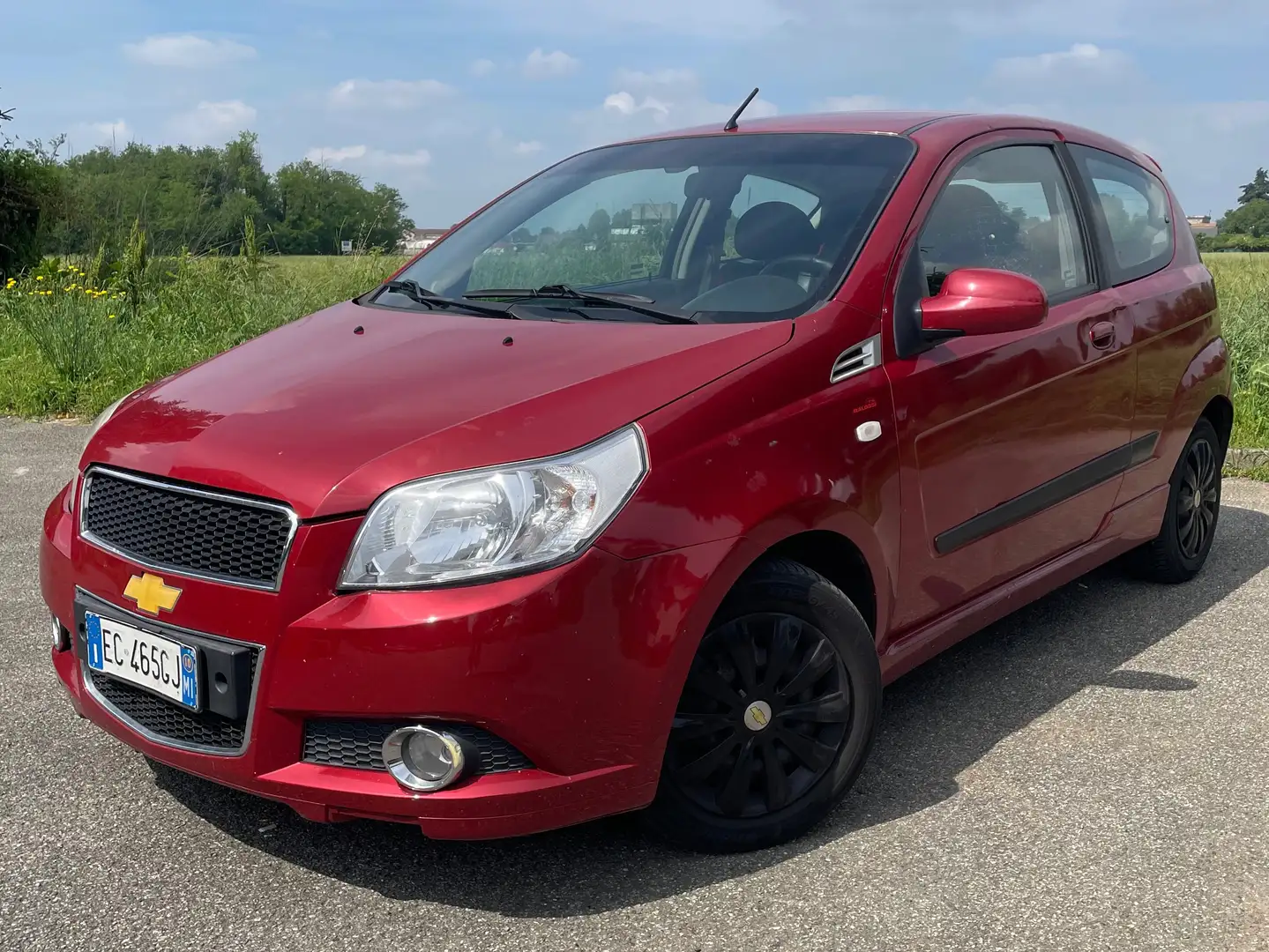 Chevrolet Aveo gpl lt 2010 Rosso - 1