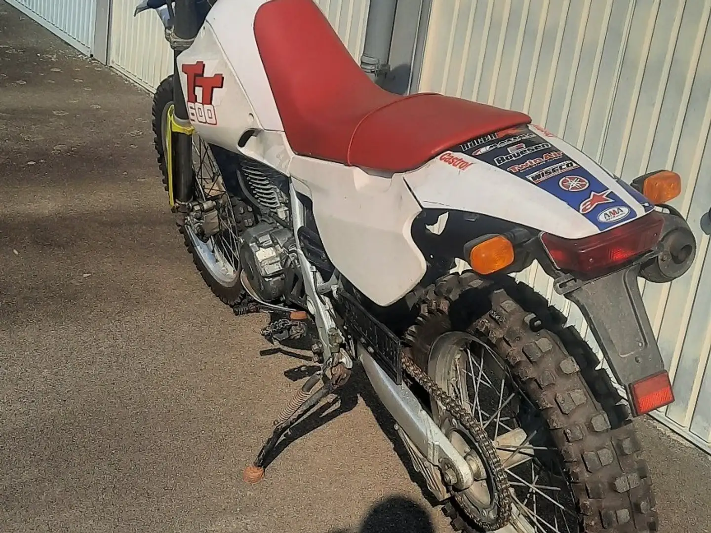 Yamaha TT 600 Beyaz - 2