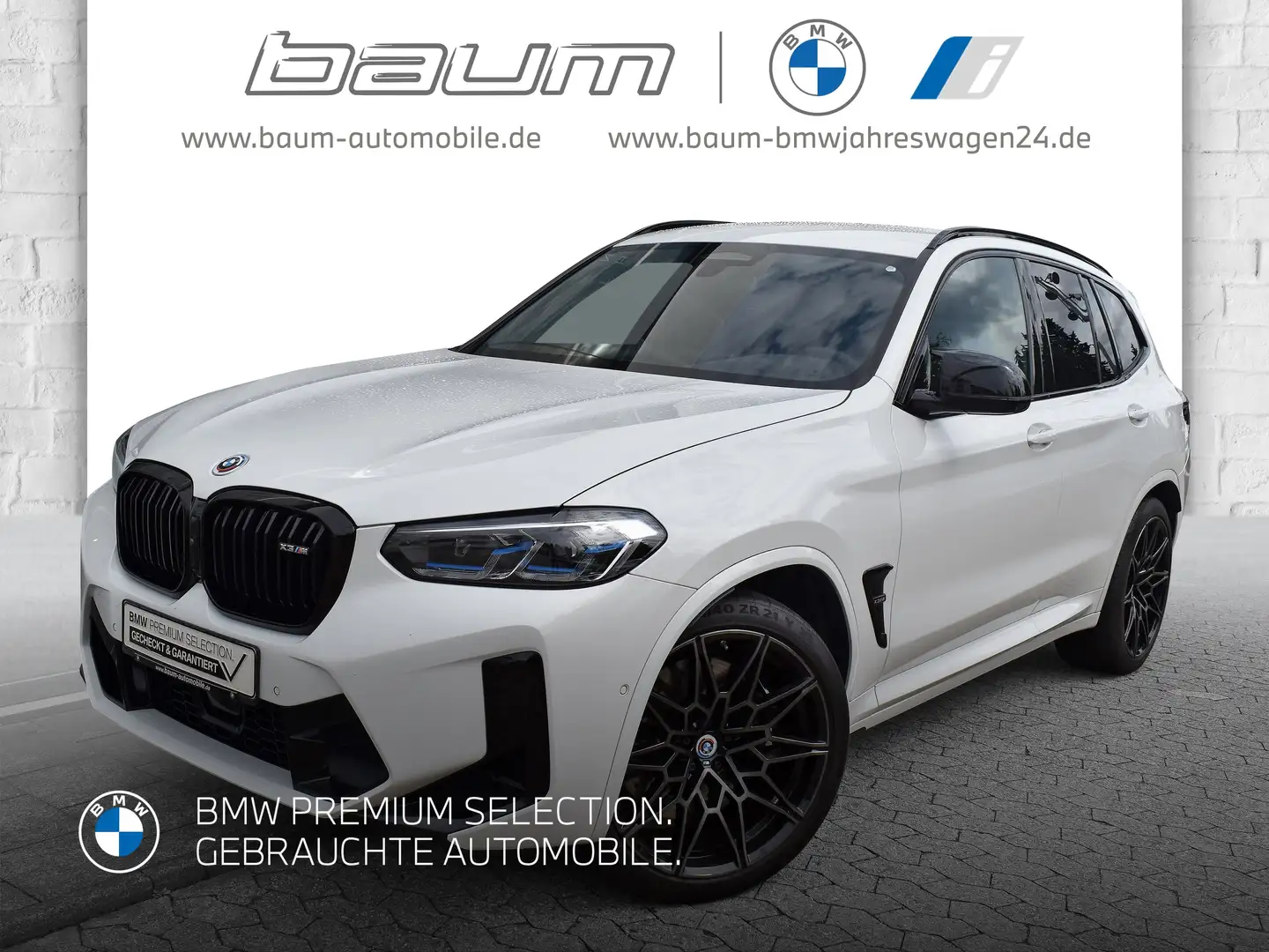 BMW X3 M Competition Head-Up HK HiFi DAB WLAN Weiß - 1