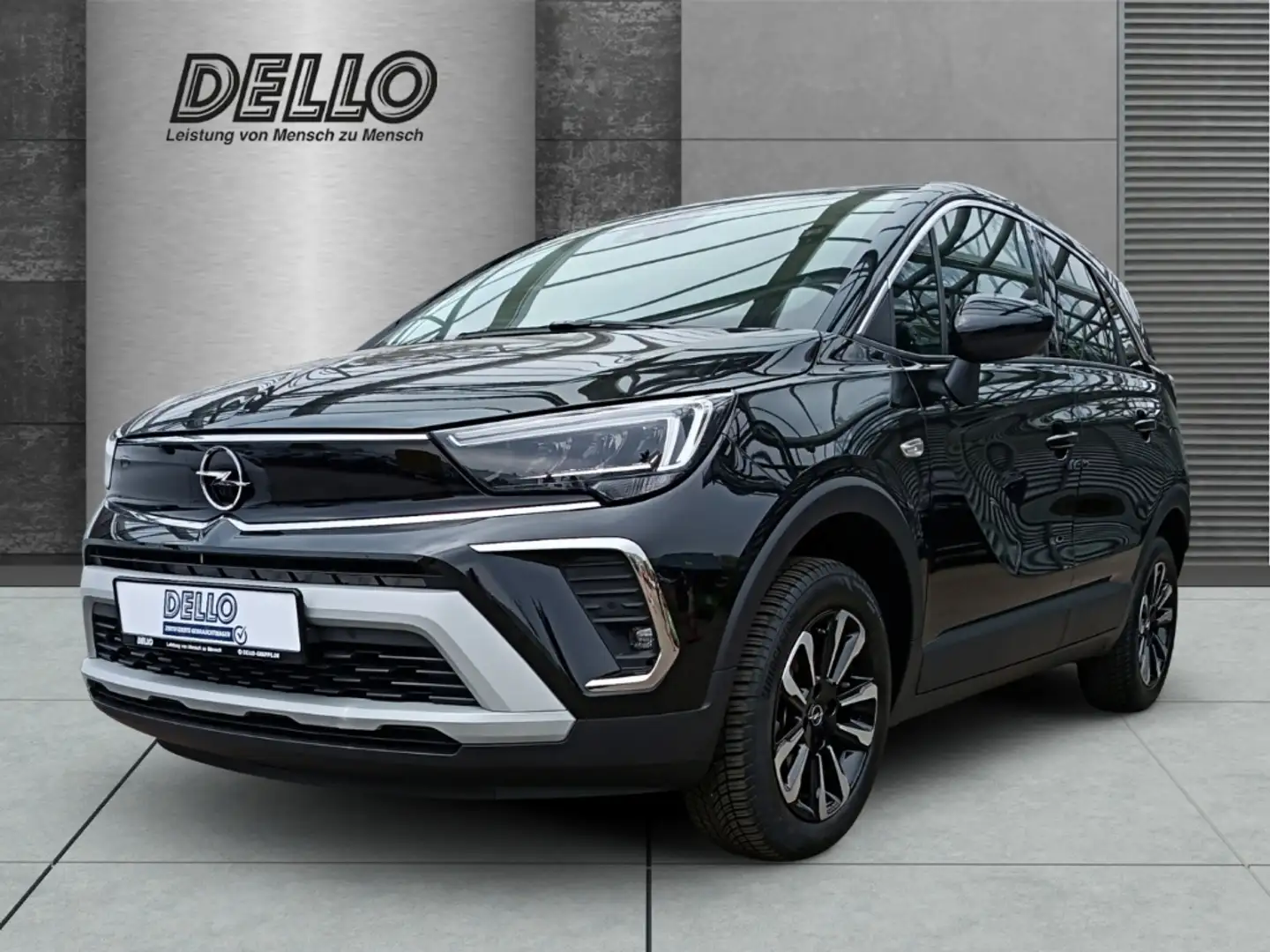 Opel Crossland Elegance 1.2 Turbo AHK-abnehmbar LED Apple CarPlay Zwart - 1