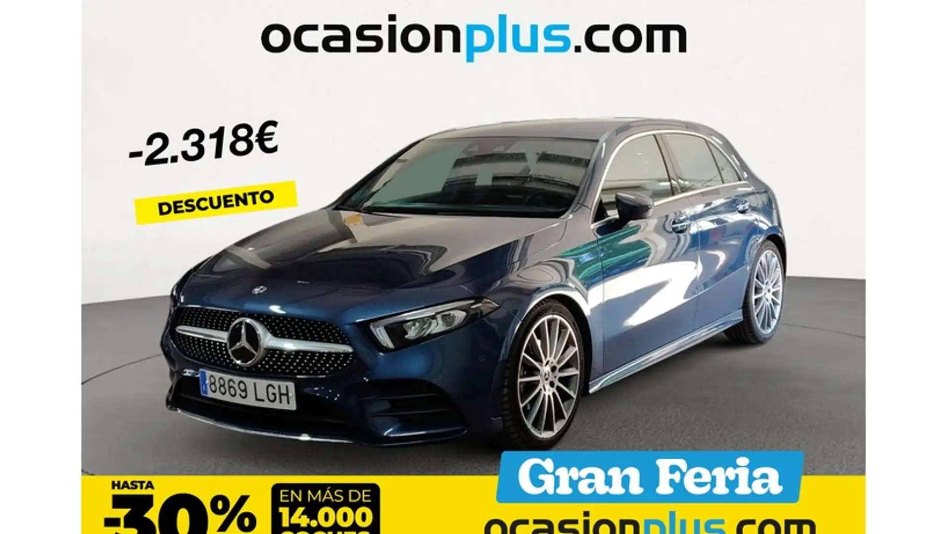 Mercedes-Benz A 180 7G-DCT Bleu - 1