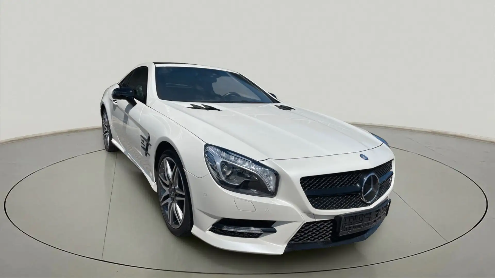 Mercedes-Benz SL 500 AMG MagicSky*NightV*Sitzkl*Massage*TV*H&K Blanco - 2