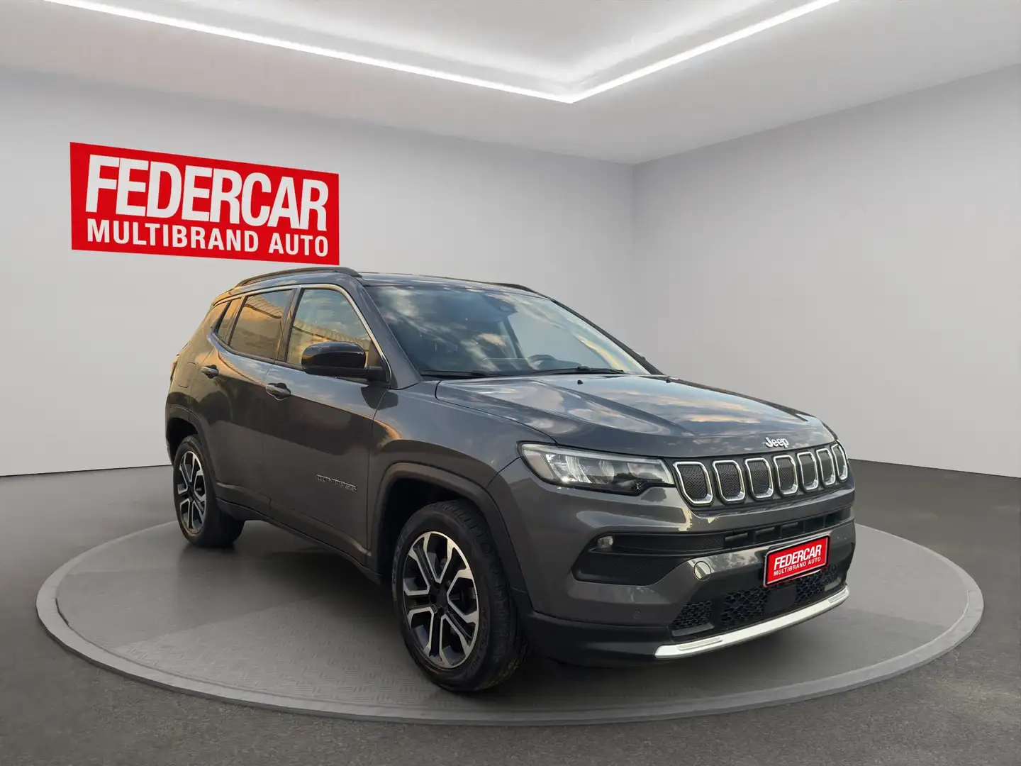 Jeep Compass Compass 1.6 mjt Limited 2wd 130cv Gris - 1