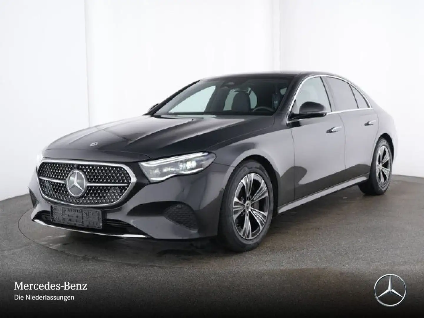 Mercedes-Benz E 450 d 4M Avantgarde 360° Pano Distr. Sitzklima Gris - 2