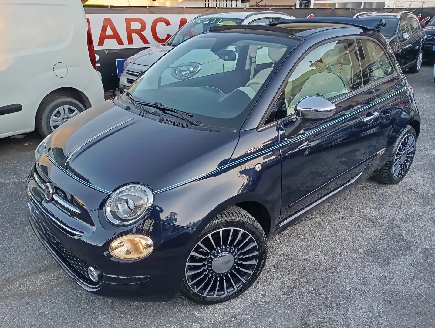Fiat 500C 1.3 Multijet 95CV Riva Blu/Azzurro - 2