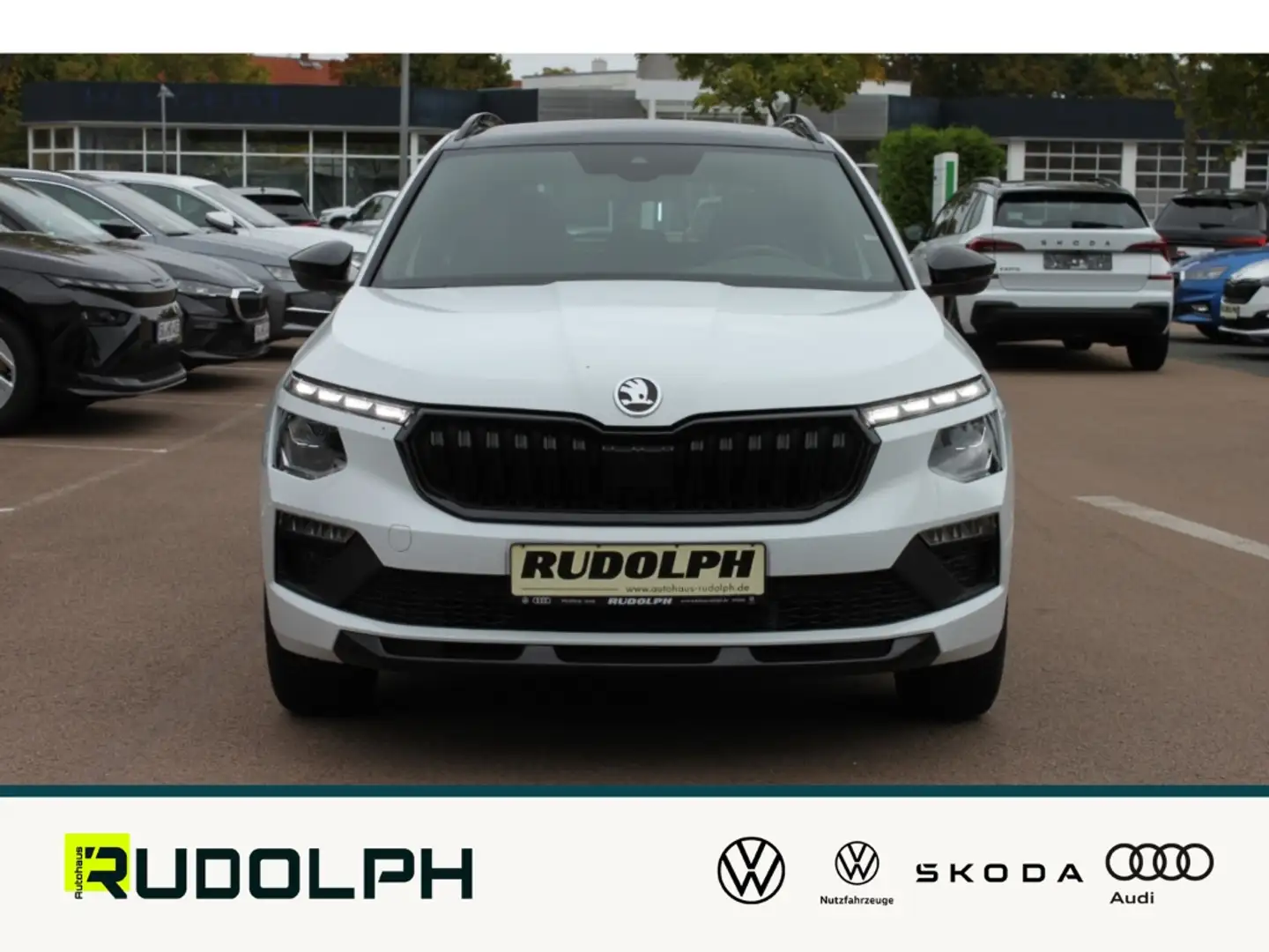 Skoda Kamiq 1.5 TSI Monte Carlo ACC LED Navi Rückfahrkam. Weiß - 2