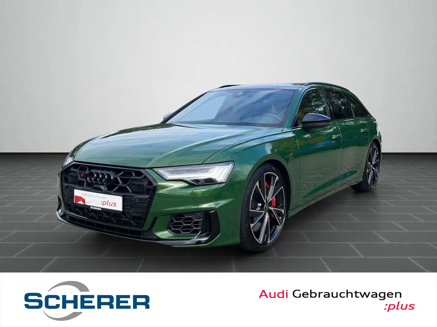 Audi S6 TDI tiptronic AHK MATRIX OPTIK SCHWARZ+ Grün - 1
