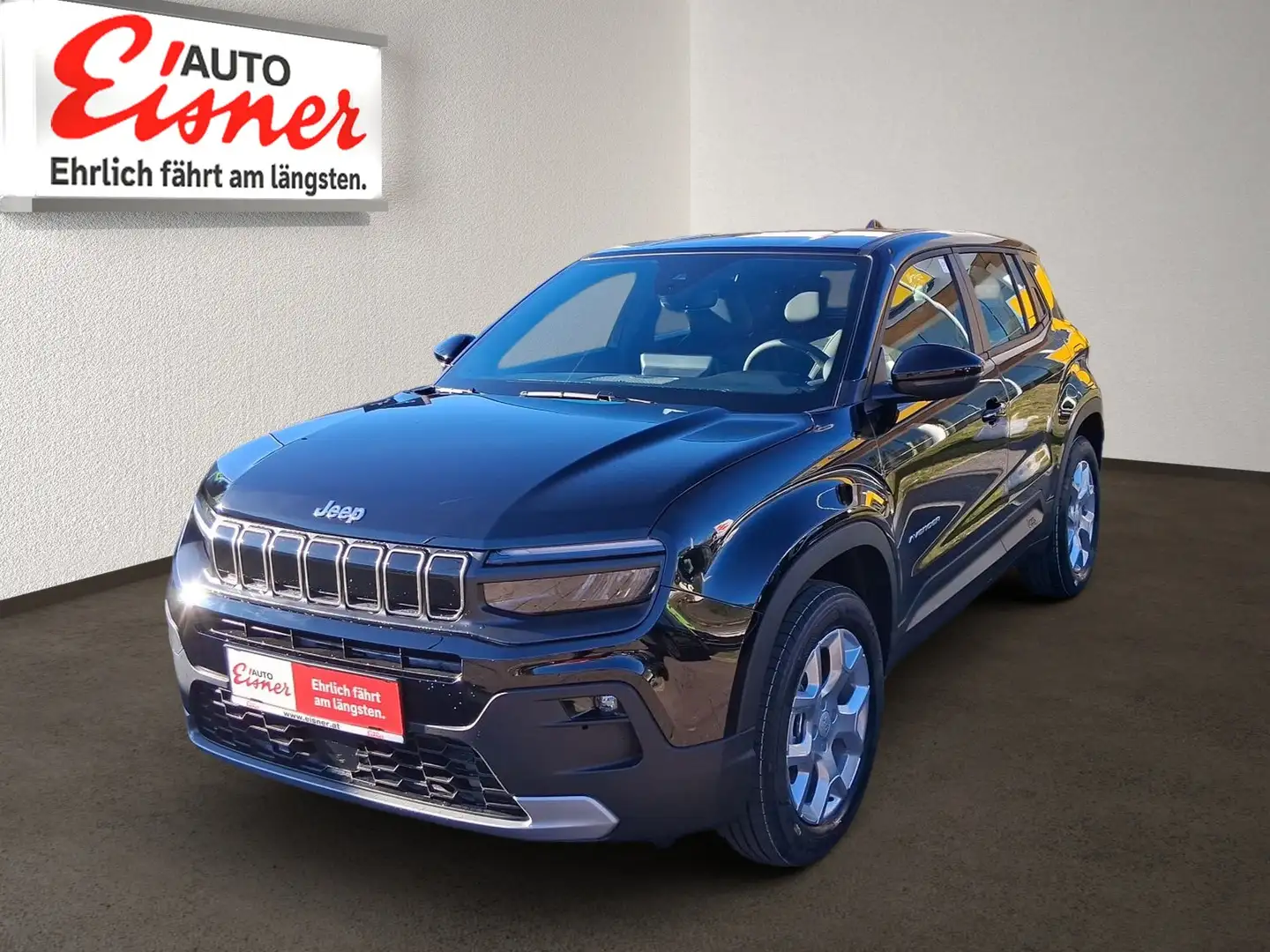 Jeep Avenger 1.2 T-GDI Altitude Fernlichtass. Kam. Schwarz - 2