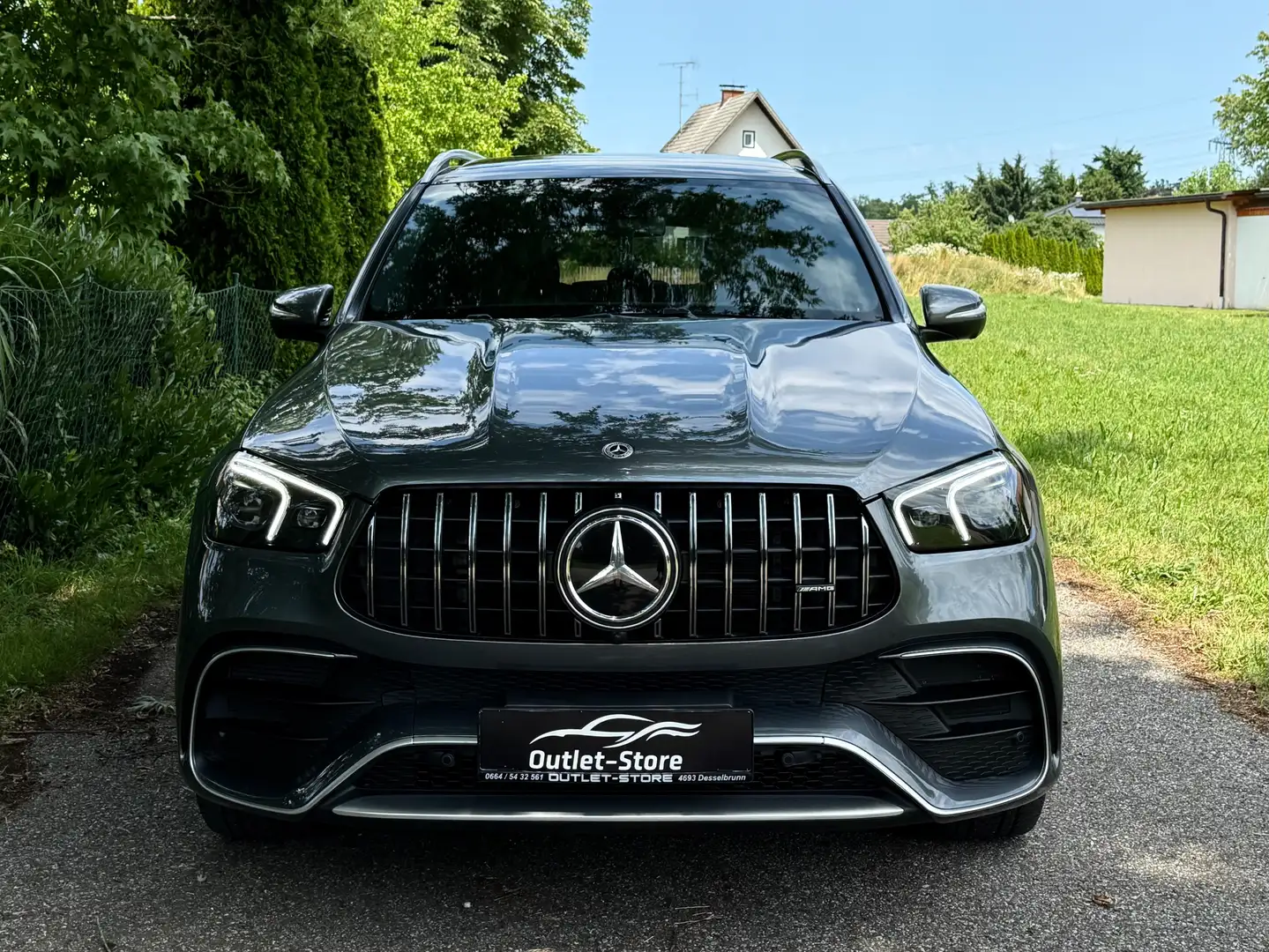 Mercedes-Benz GLE 580 4Matic*1.Besitz*Burmester*Luft*Panorama*AMG63*21'' Grau - 2