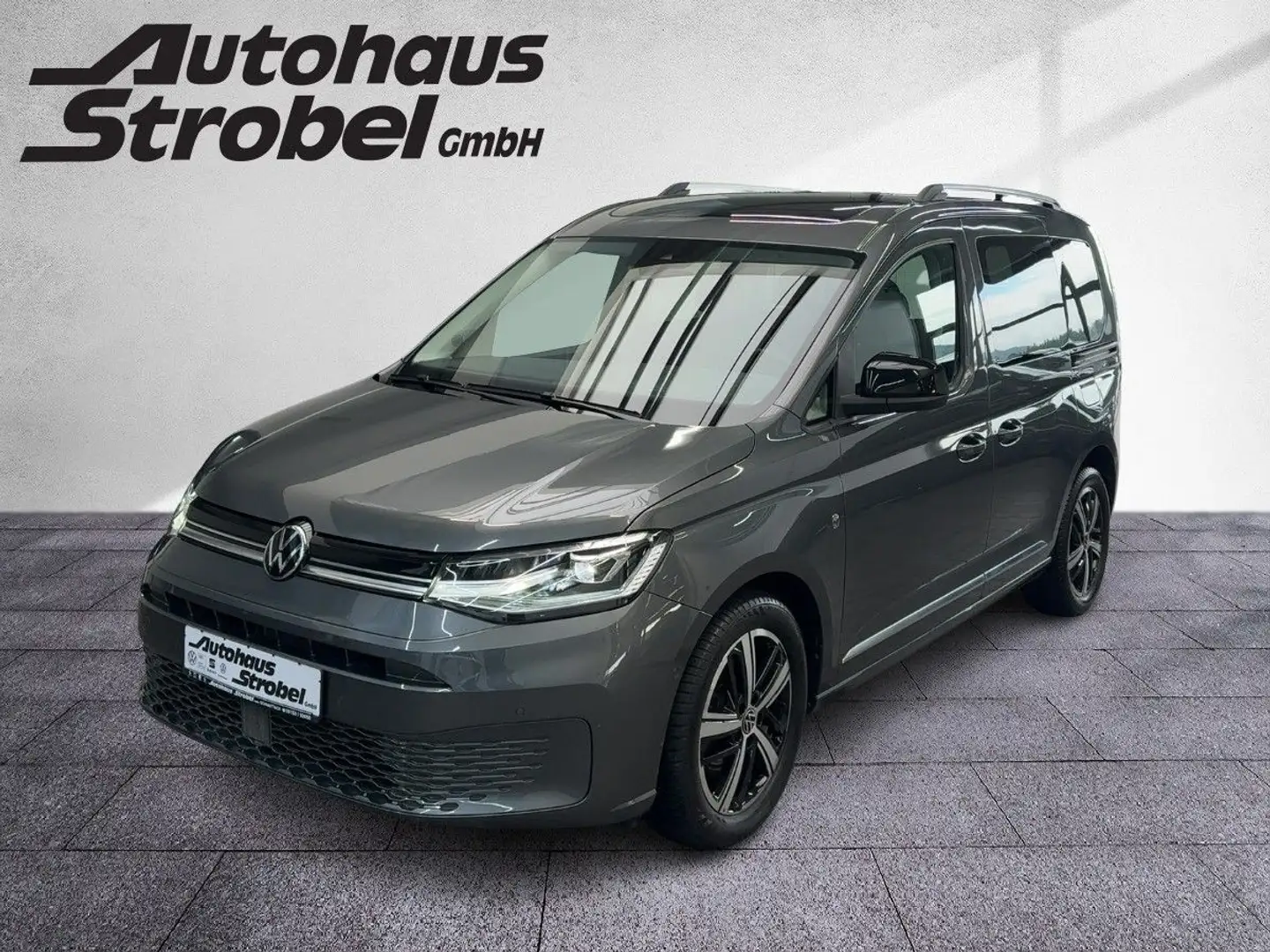 Volkswagen Caddy 2.0 TDI DSG Style ACC LED Navi Pano Grau - 2