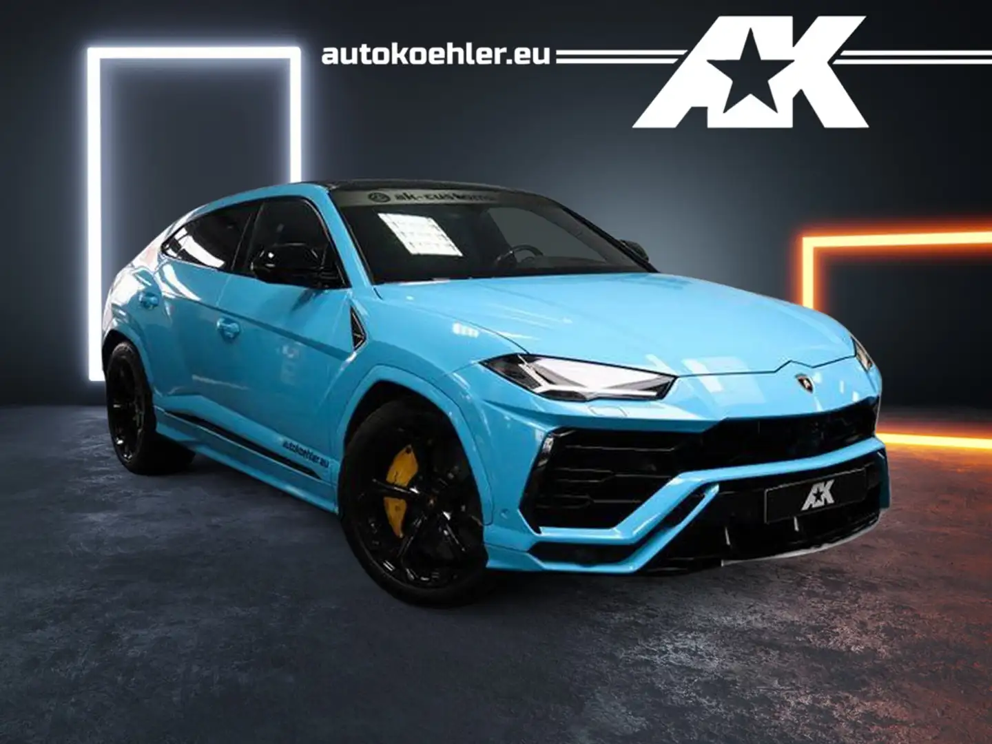 Lamborghini Urus Ceramic,Carbon,B&O Sound,Voll,Garantie06/26 Schwarz - 1