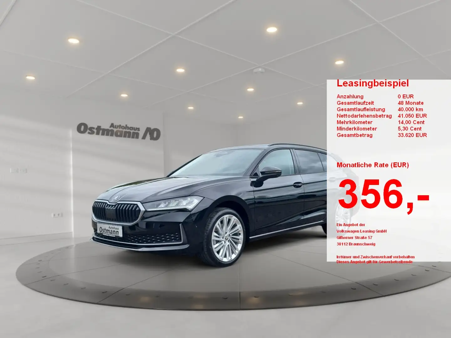 Skoda Superb Combi 1.5 TSI DSG AHK LED NAVI KAM Schwarz - 1