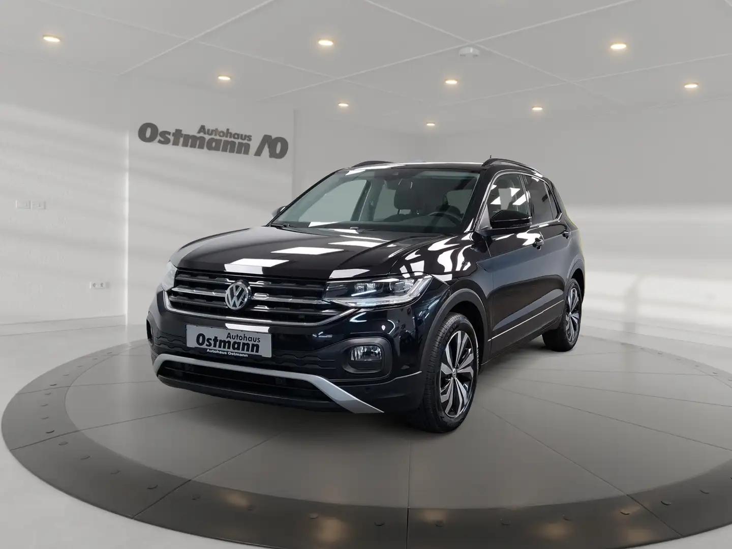 Volkswagen T-Cross 1.0 TSI Life ACC AHK SHZ LM LED Navi Zwart - 1