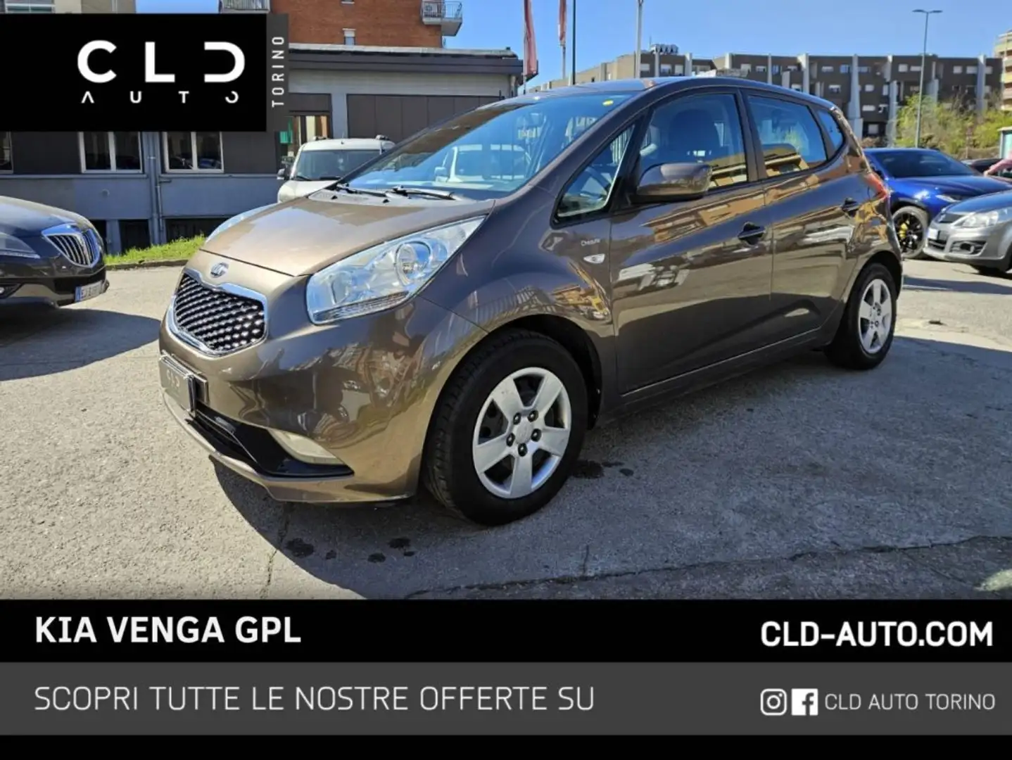 Kia Venga 1.4 EcoGPL Gris - 1