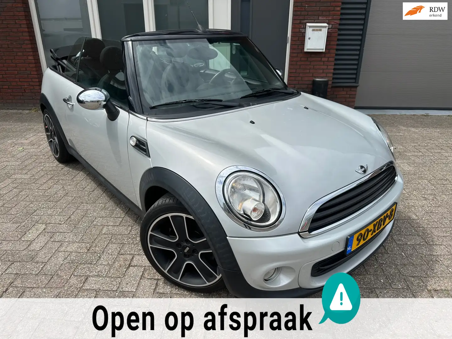 MINI One Cabrio Mini 1.6 Salt / Airco / PDC / NAP / LM Weiß - 1