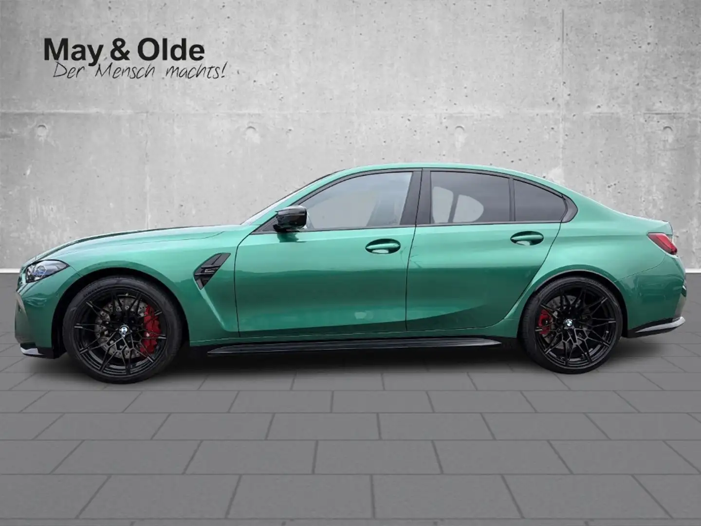 BMW M3 COMPETITION M XDR Sportpaket AD Navi Leder Digital Grün - 2