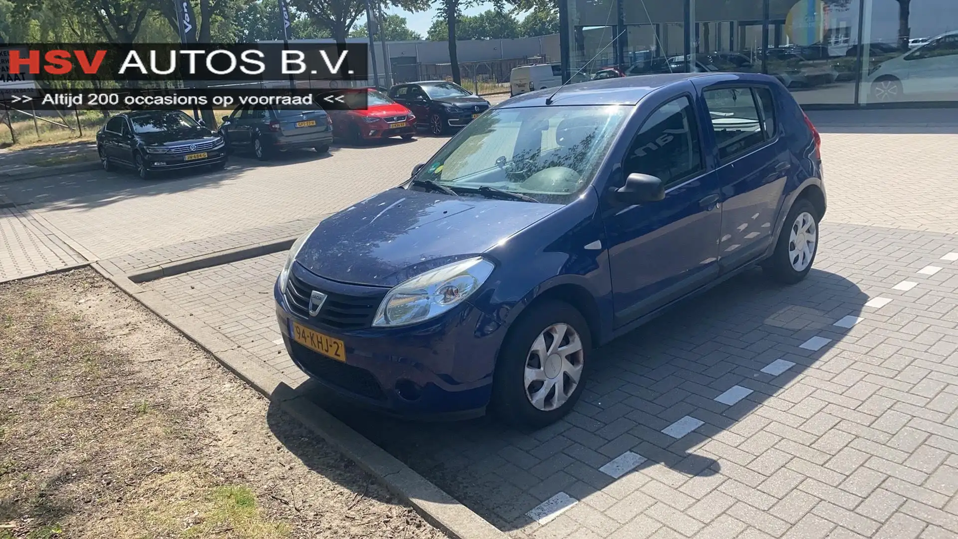 Dacia Sandero 1.2 Ambiance airco 4-deurs org NL Azul - 1