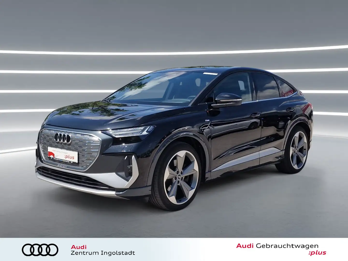 Audi Q4 e-tron Q4 Sportback e-tron 2x S line MATRIX Pano 21" Schwarz - 1