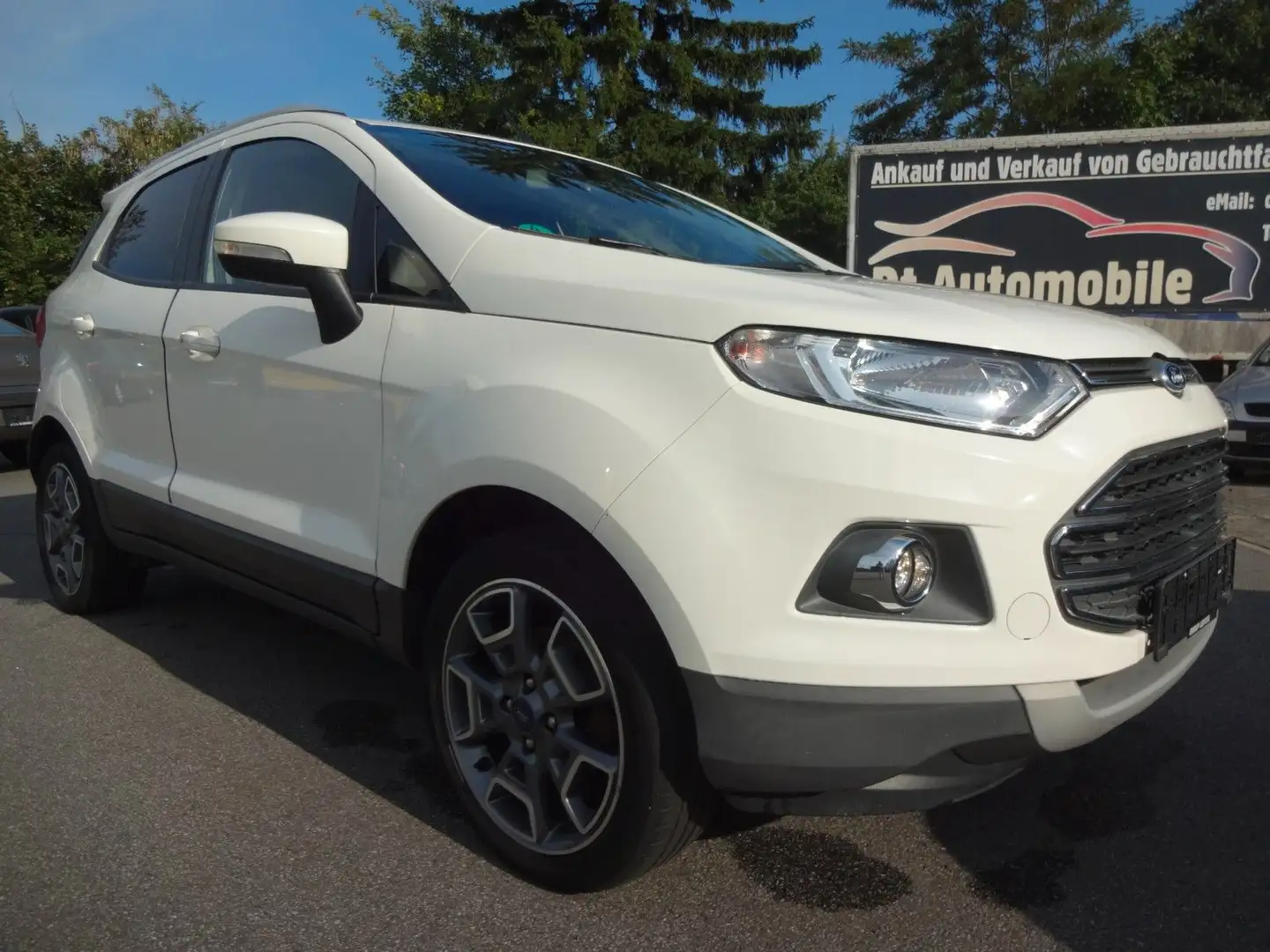 Ford EcoSport Titanium/Leder/Tüv-Neu/1 Hand Weiß - 1