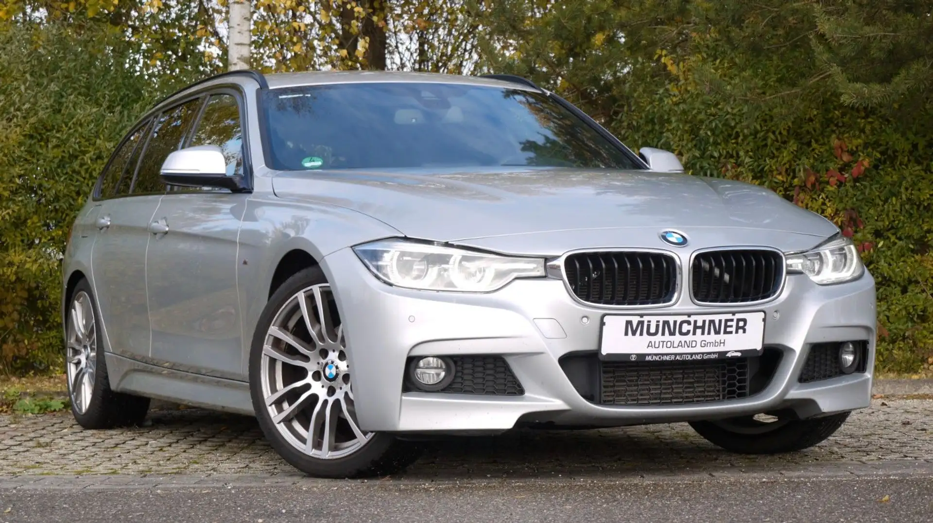 BMW 318 d Touring M Sport Speed-Limit M-Aerodynamik Silber - 1