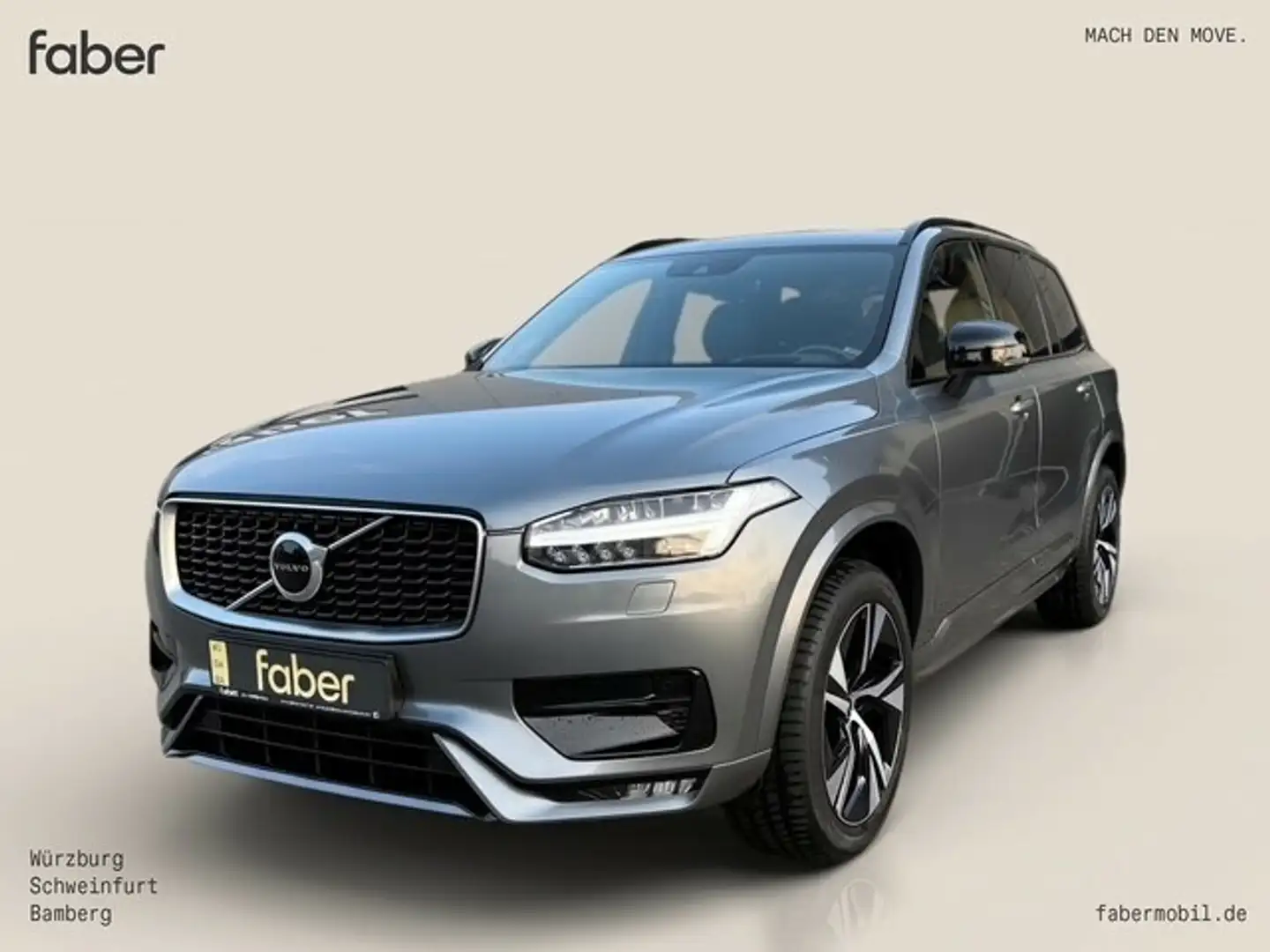 Volvo XC90 B5 Diesel "R Design" AWD Gris - 1