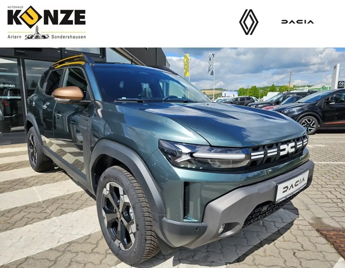 Dacia Duster III TCe 130 Extreme 4x4 *Winter/City-P.* Grün - 1