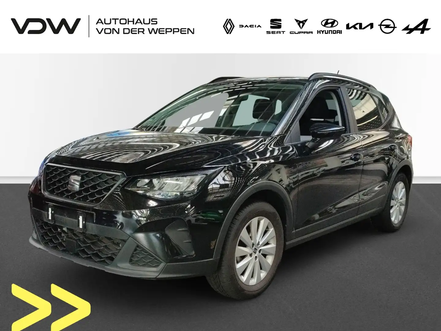 SEAT Arona Style Klima Einparkhilfe Sitzheizung Fenster el. Schwarz - 1