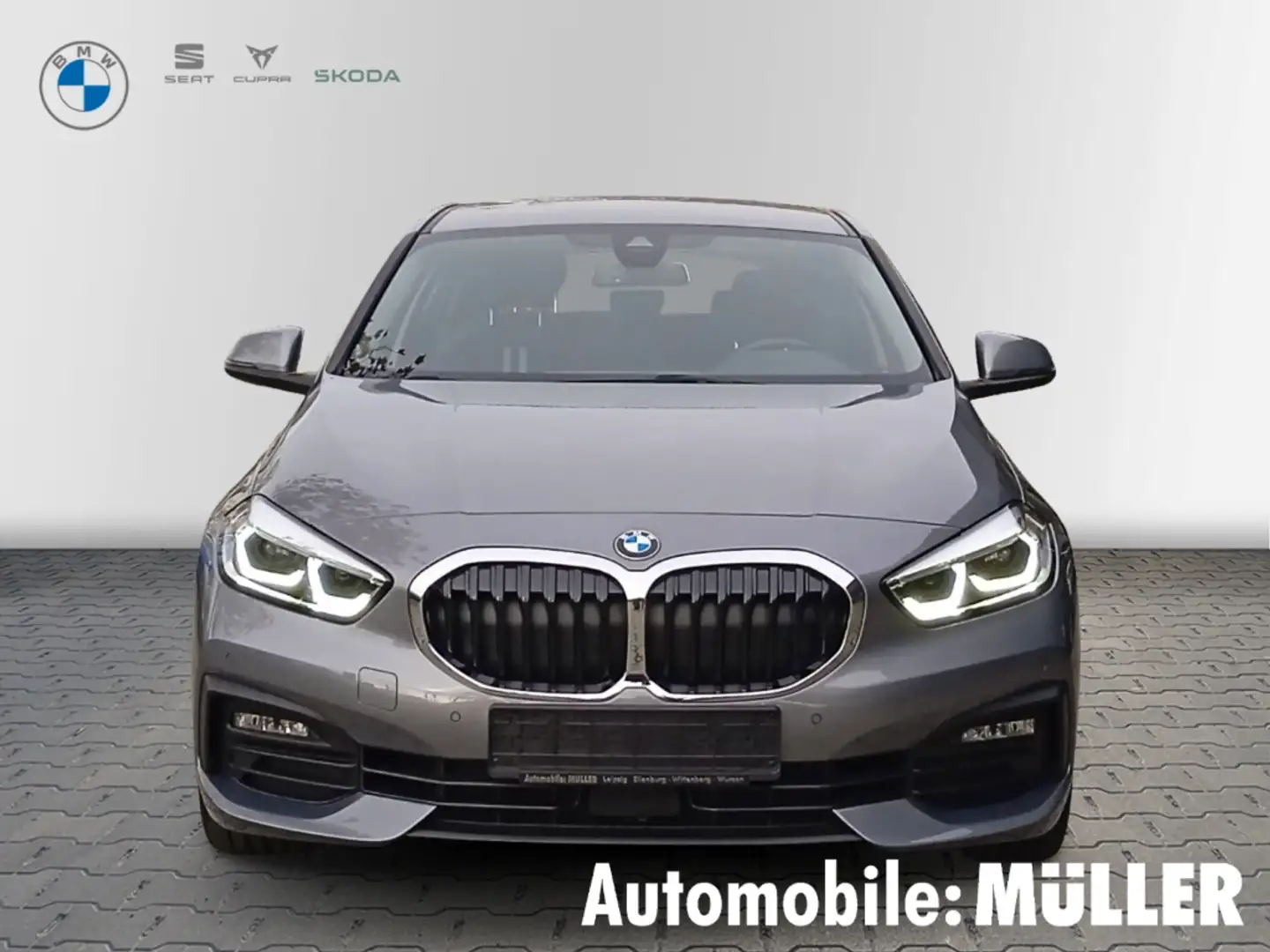 BMW 118 d Advantage*Lenkradhzg.*RFK*Sportsitz*HiFi*DAB* Grau - 2