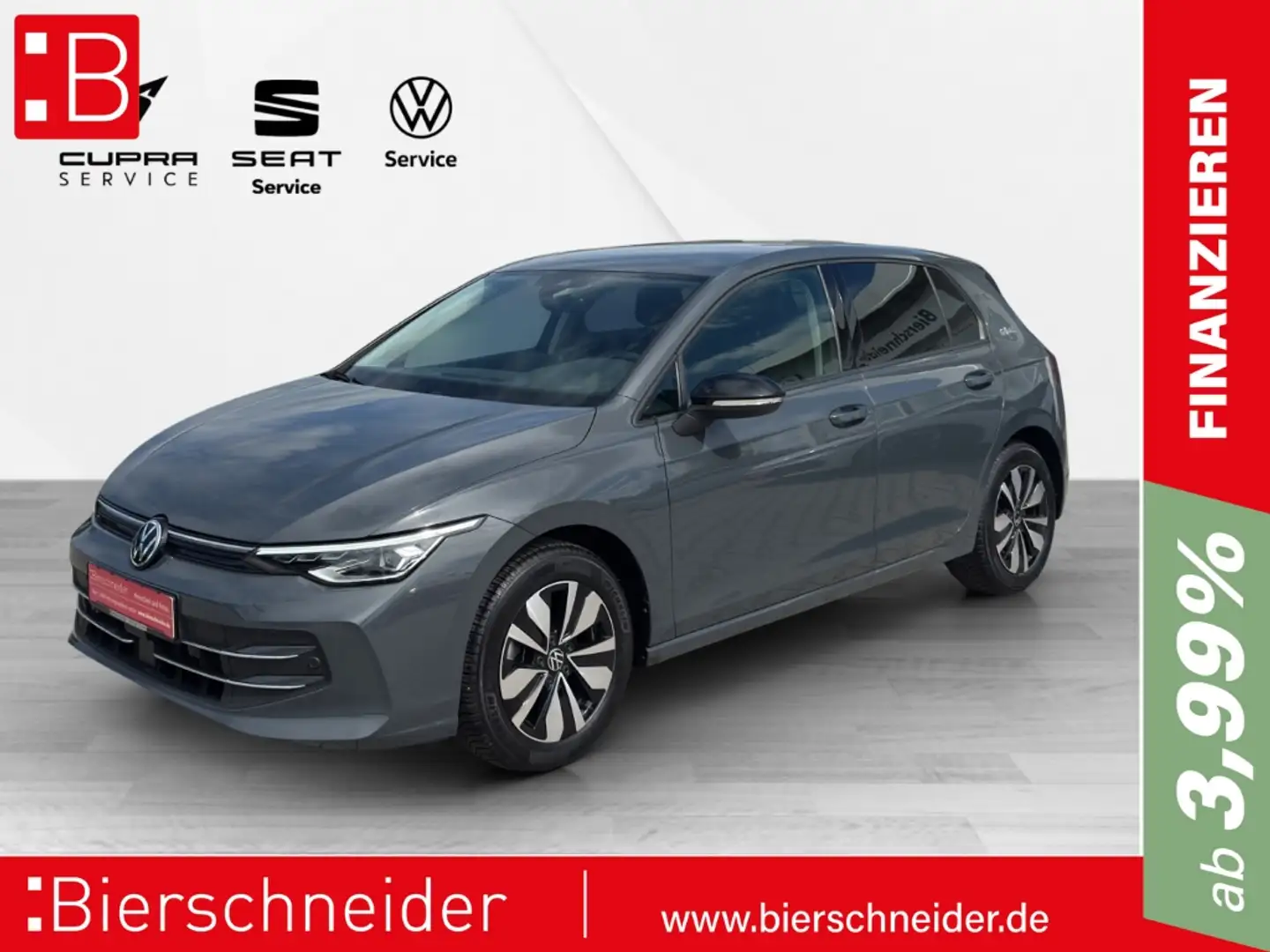 Volkswagen Golf 8 2.0 TDI DSG Goal DIGITAL COCKPIT PRO LED AHK NAV Grau - 1