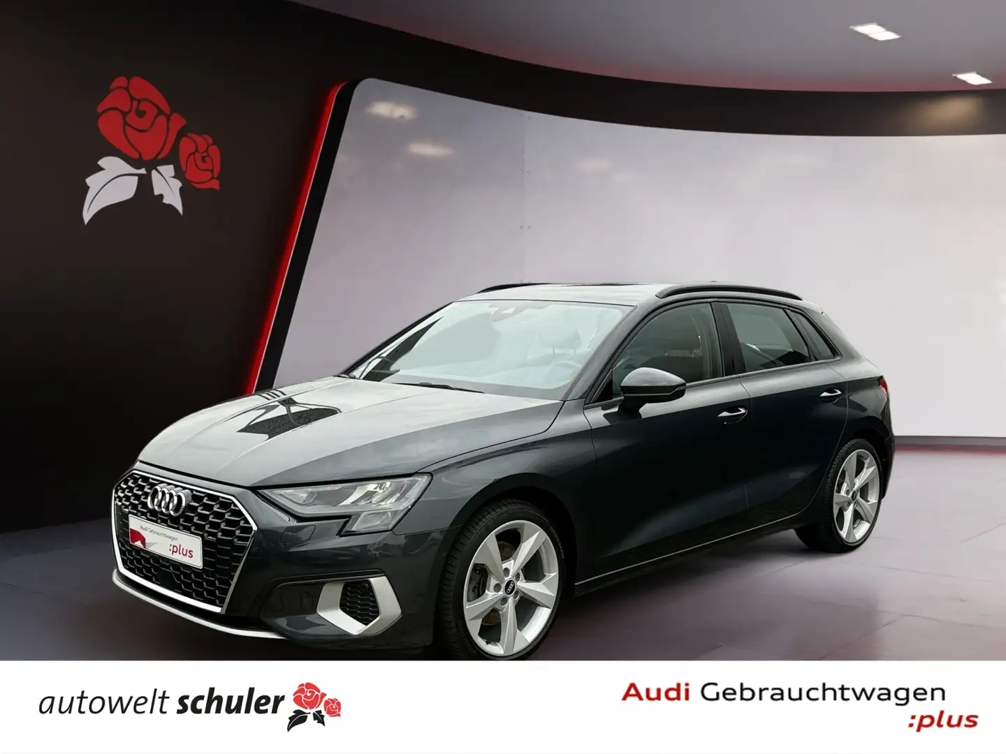 Audi A3 Sportback 35 1.5 TFSI S-tronic advanced AHK RFK L Grau - 1