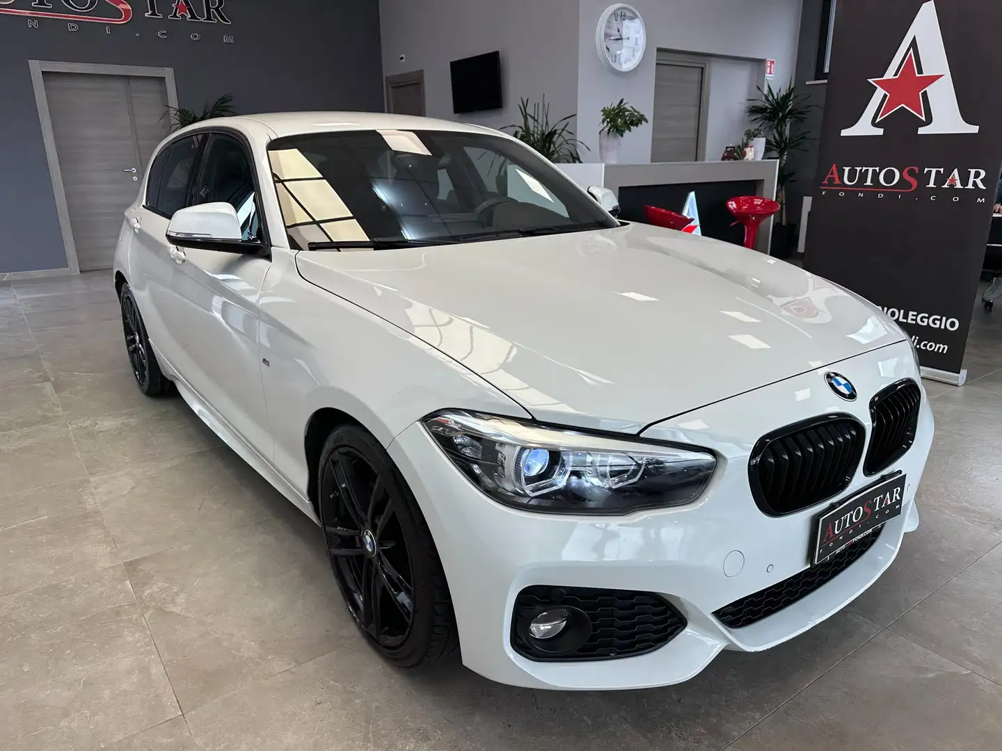 BMW 116 116d Msport 5p auto Bianco - 2