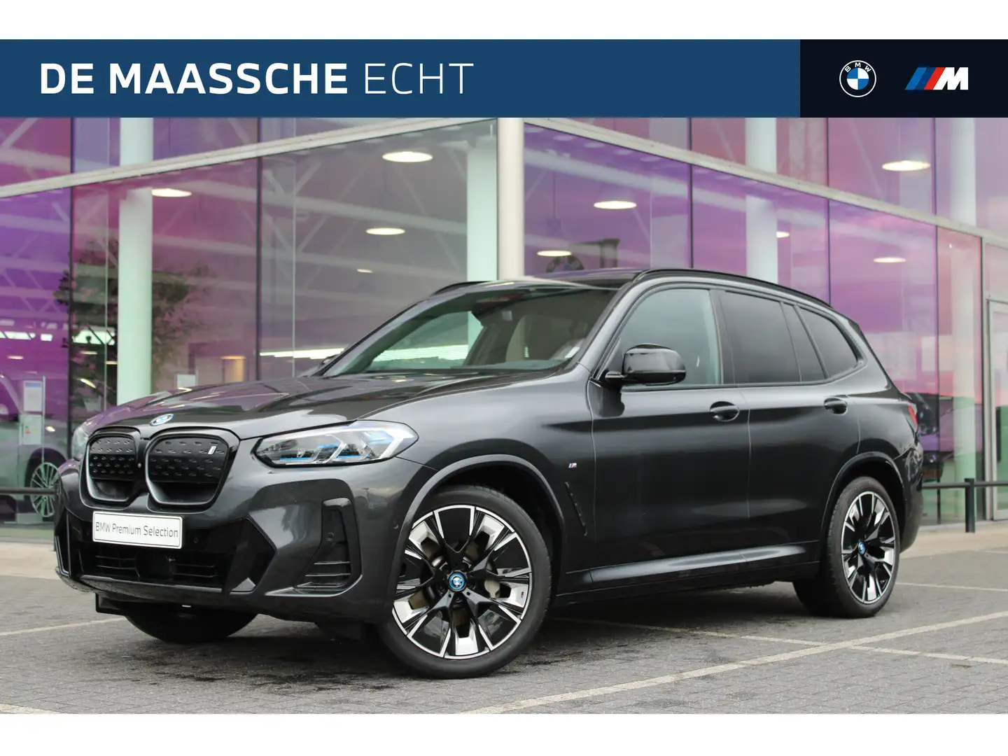 BMW iX3 High Executive / Trekhaak / Sportstoelen / Laserli Gris - 1