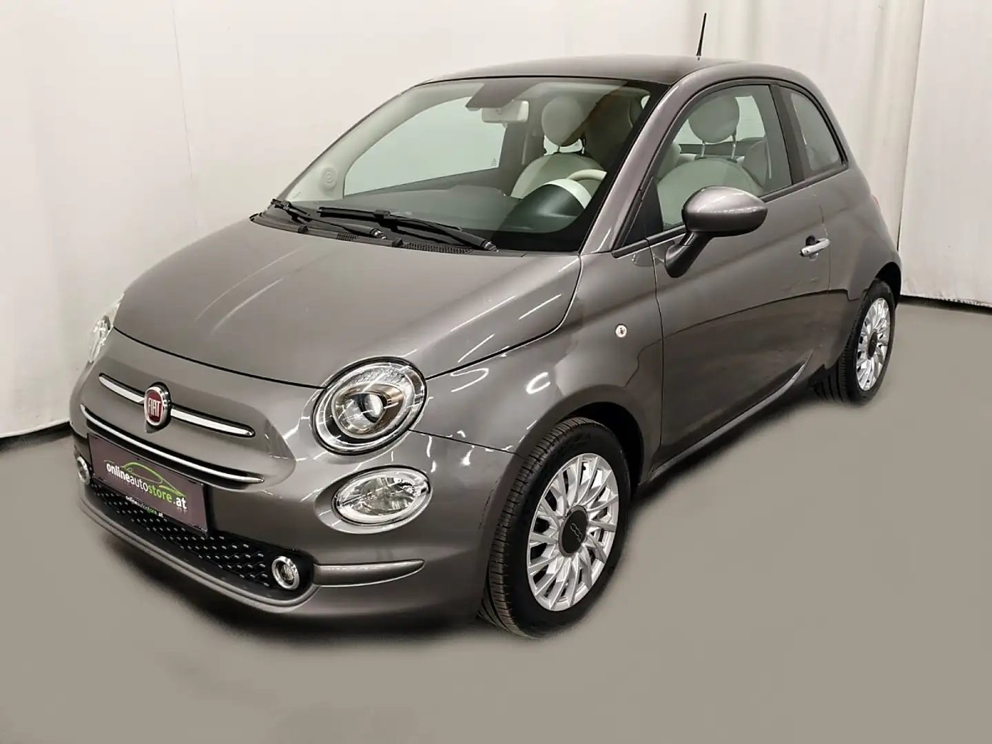 Fiat 500 Hybrid Lounge, Pano, NAVI, PDC, AC-Aut. Grau - 1