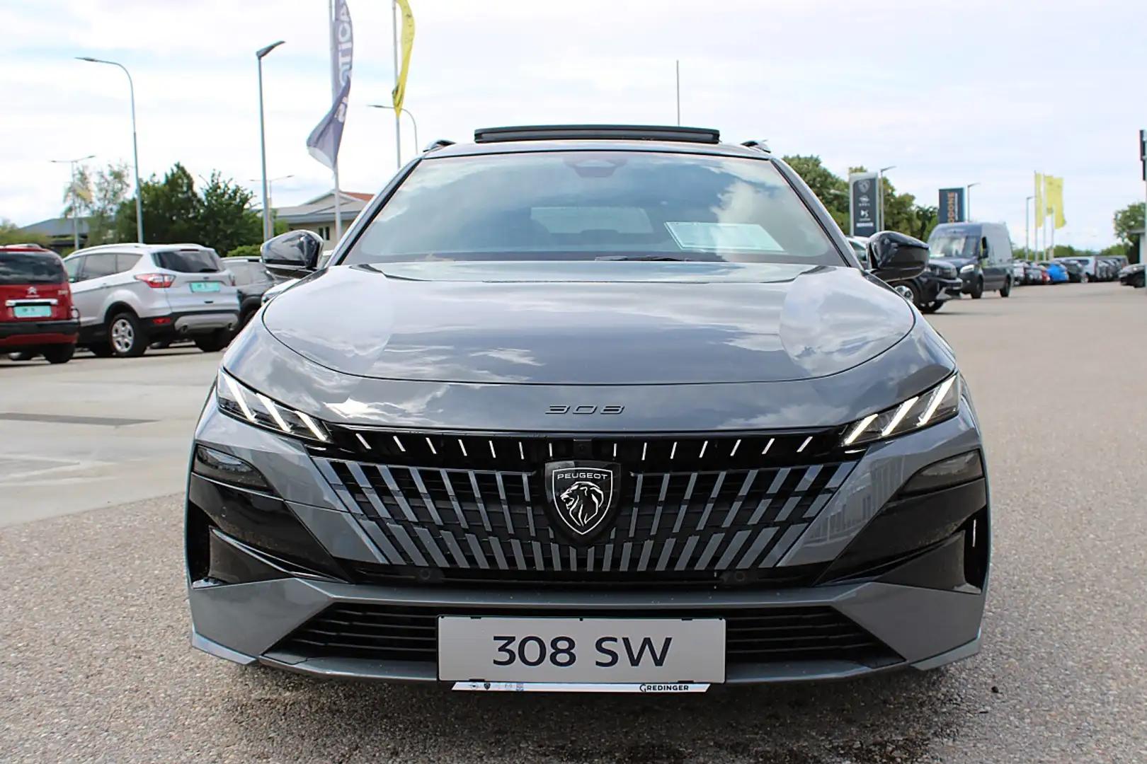 Peugeot 308 SW Hybrid 145 e-DSC6 GT Grau - 2